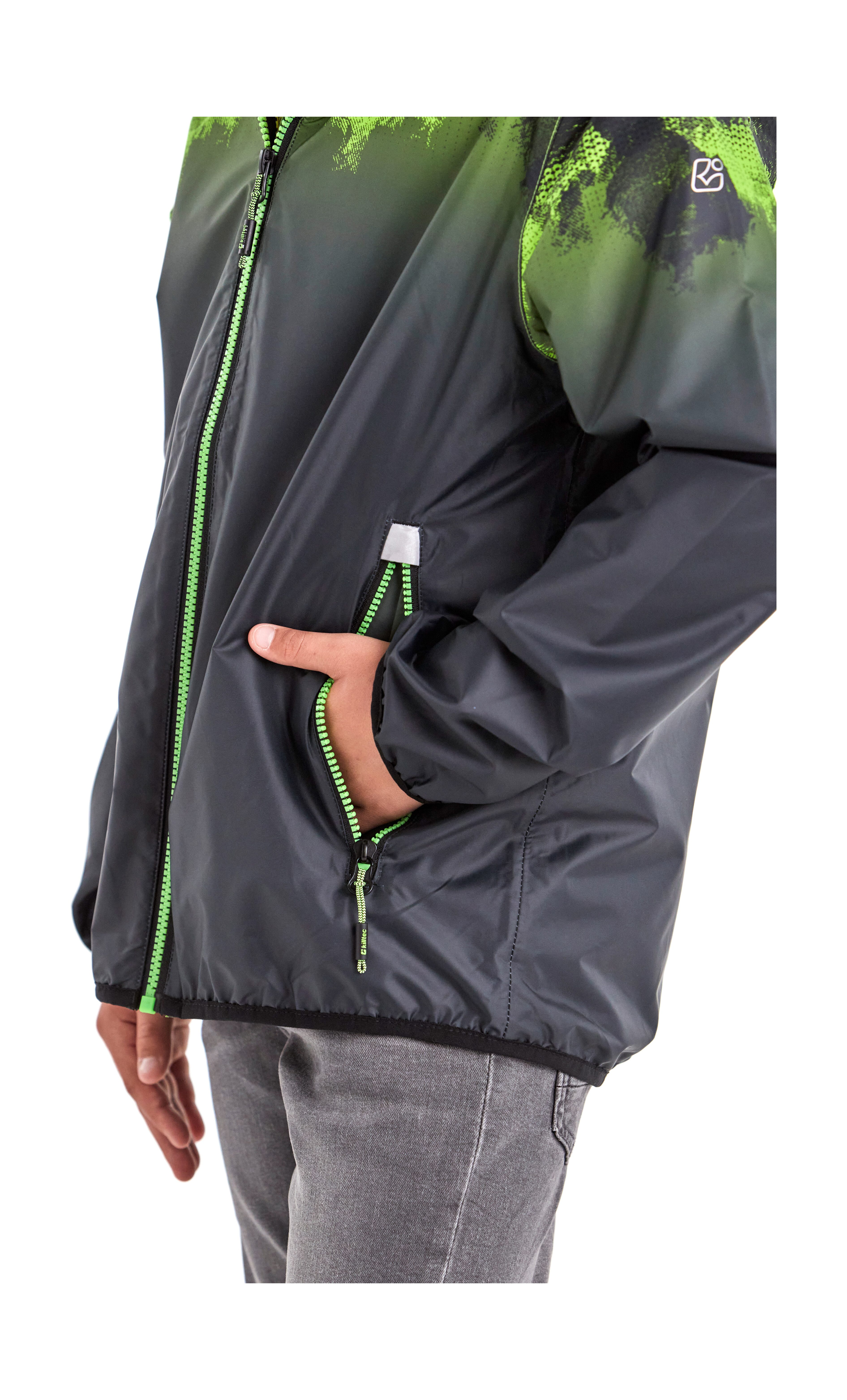 Killtec Outdoorjacke Lyse BYS JCKT B neongrün