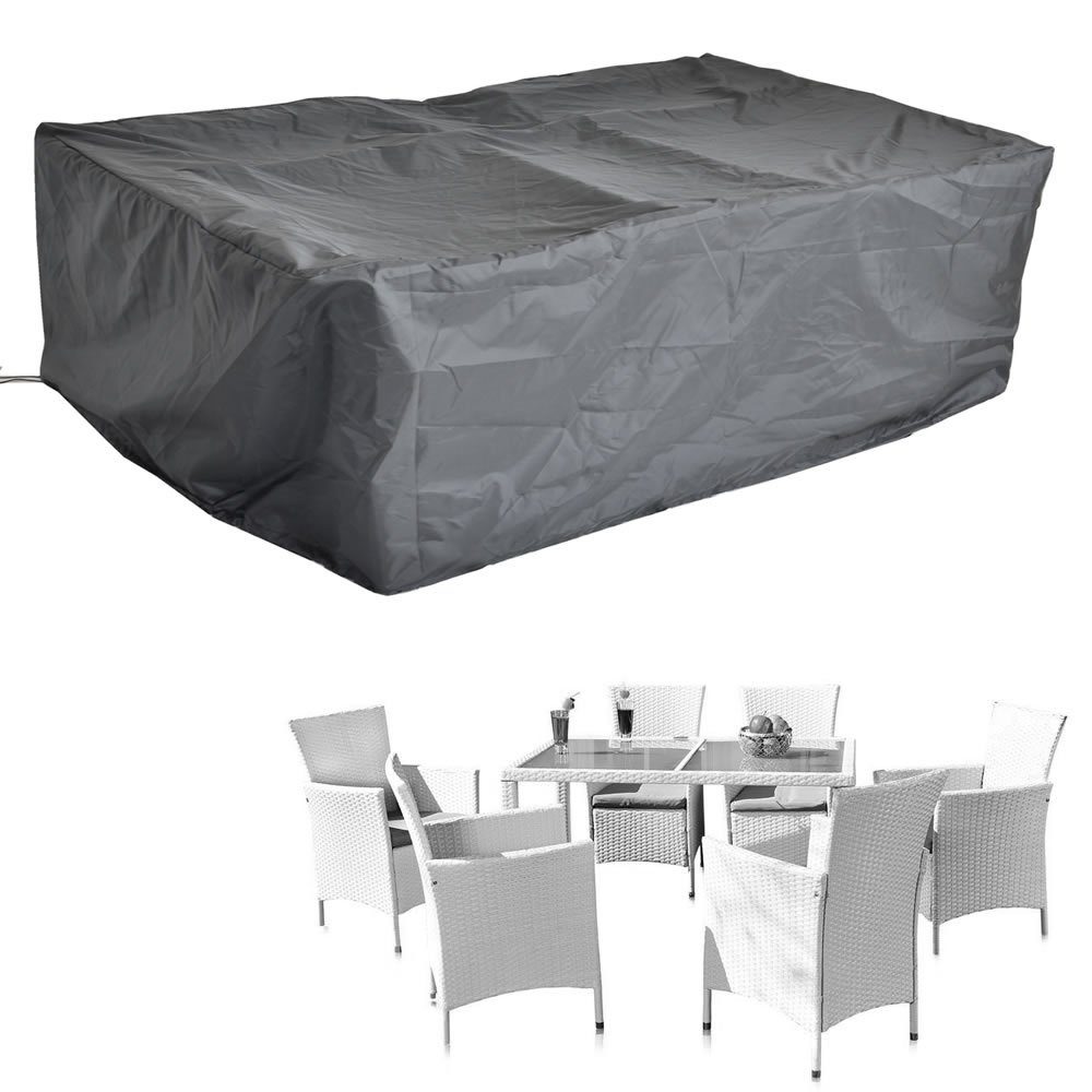 Mucola Gartenmöbel-Schutzhülle Schutzhülle 160x120CM Abdeckhaube Abdeckplan günstig online kaufen