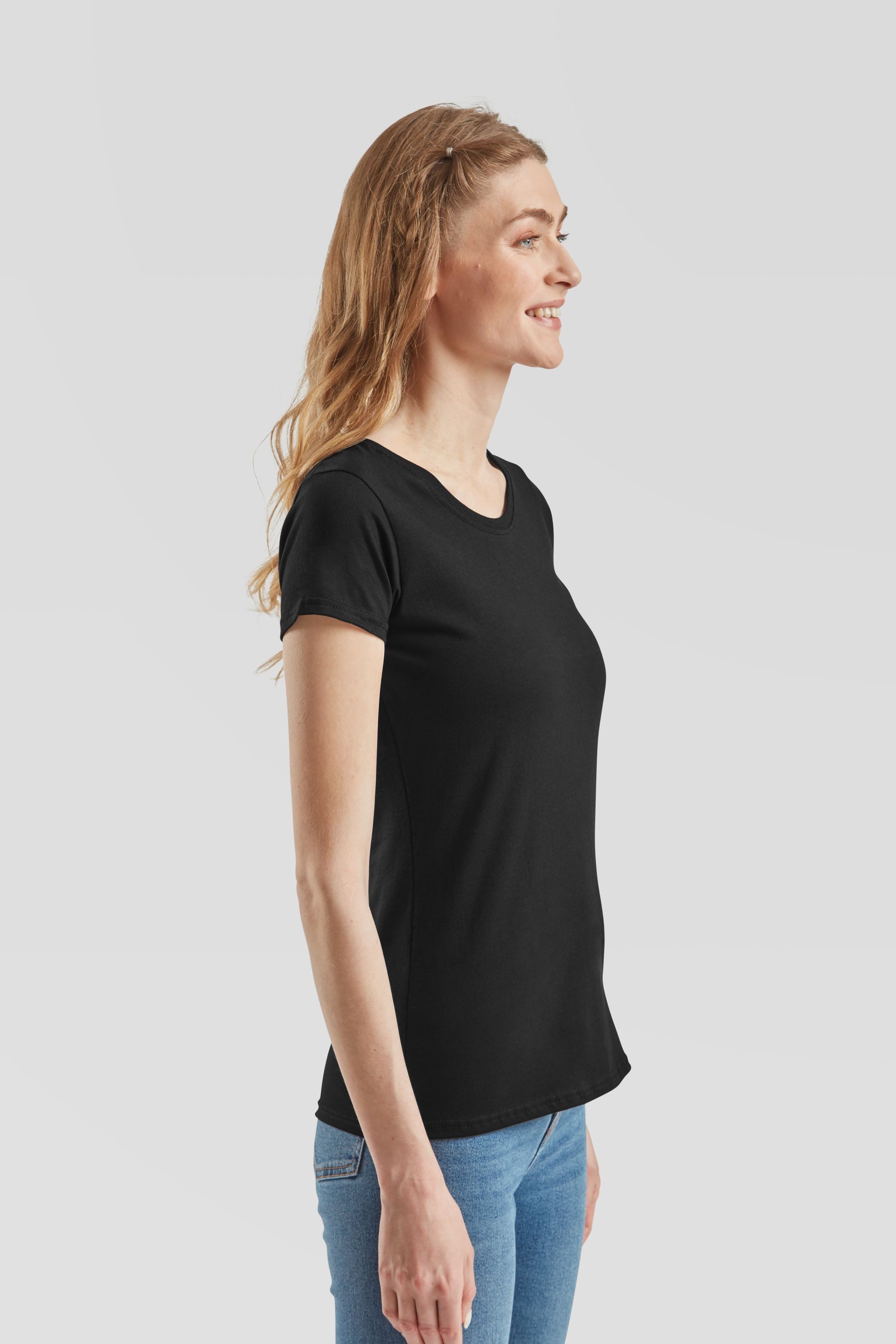 Fruit of the Loom Rundhalsshirt Ladies Iconic 195 T – Bild 4 von 5