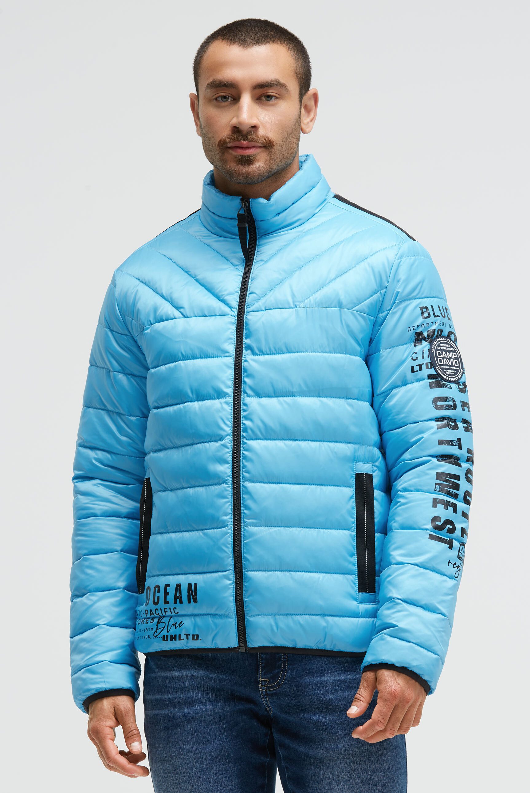 CAMP DAVID Outdoorjacke mit Windfangleiste günstig online kaufen