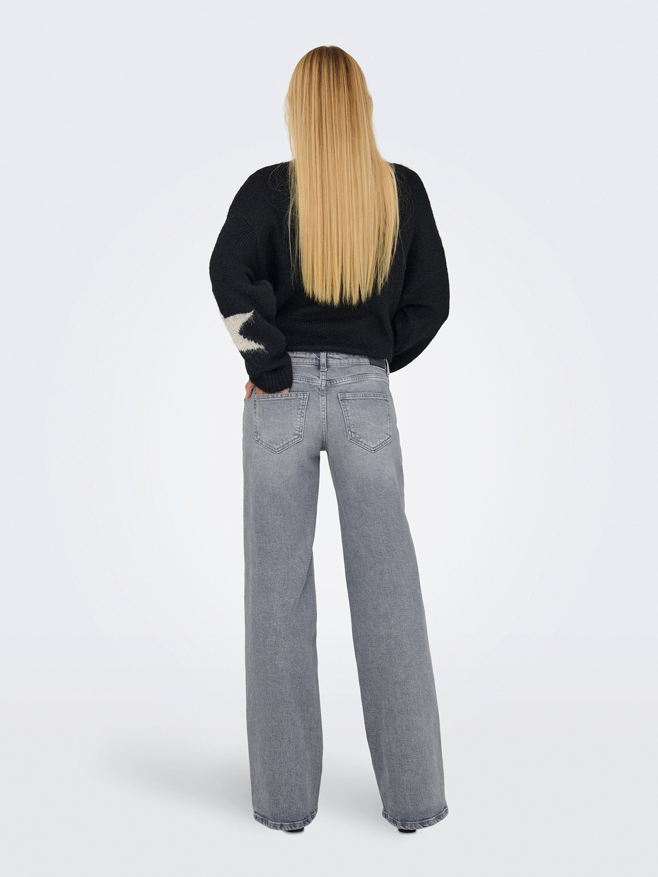 ONLY Weite Jeans ONLJuicy (1-tlg) Plain/ohne Details – Bild 2 von 5