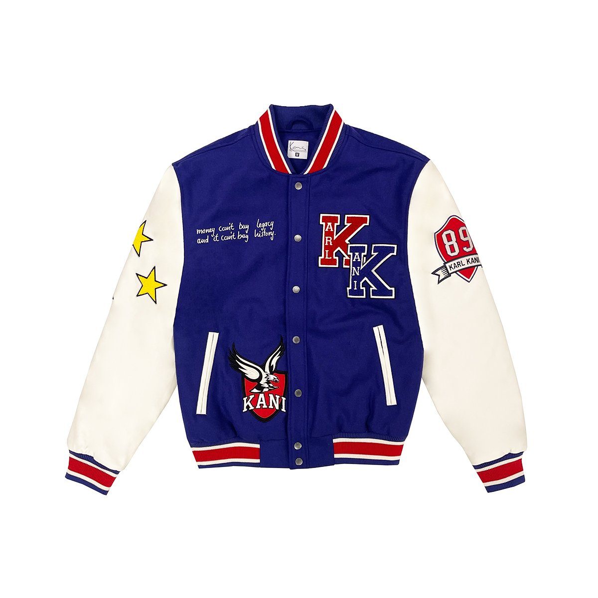 Karl Kani Collegejacke Retro Patch Block, Moderne College Jacke für Herren  von Karl Kani