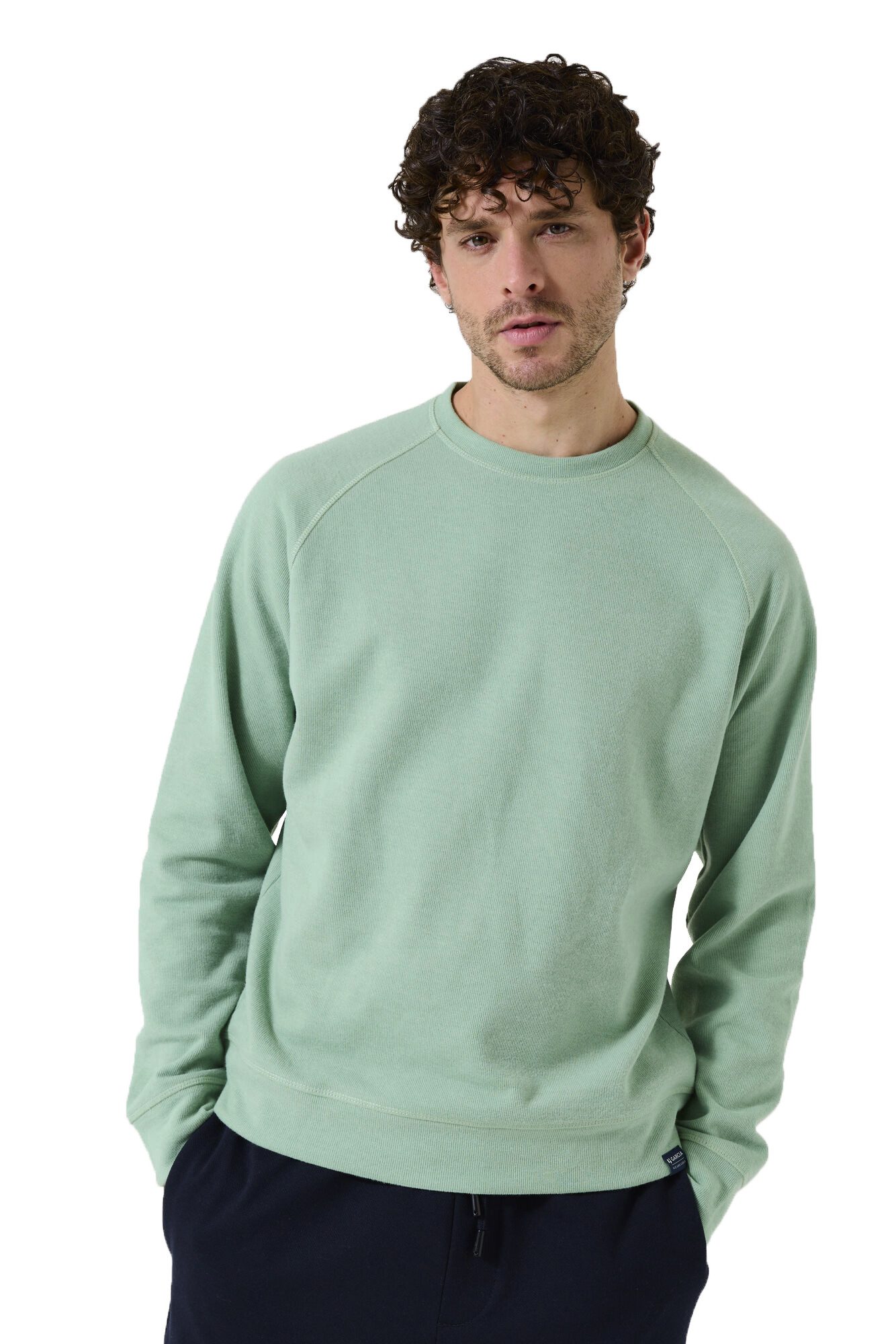 Garcia Sweatshirt Garcia Herren Sweatshirt - frosted jade (1-tlg)