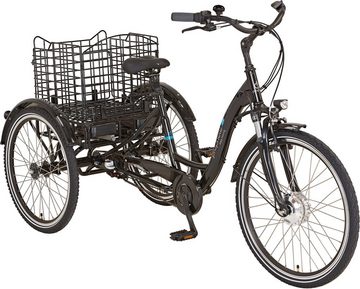 Prophete E-Bike CARGO 3R 20.ESL.10, 3 Gang Shimano Nexus Schaltwerk, Nabenschaltung, Frontmotor, 497 Wh Akku