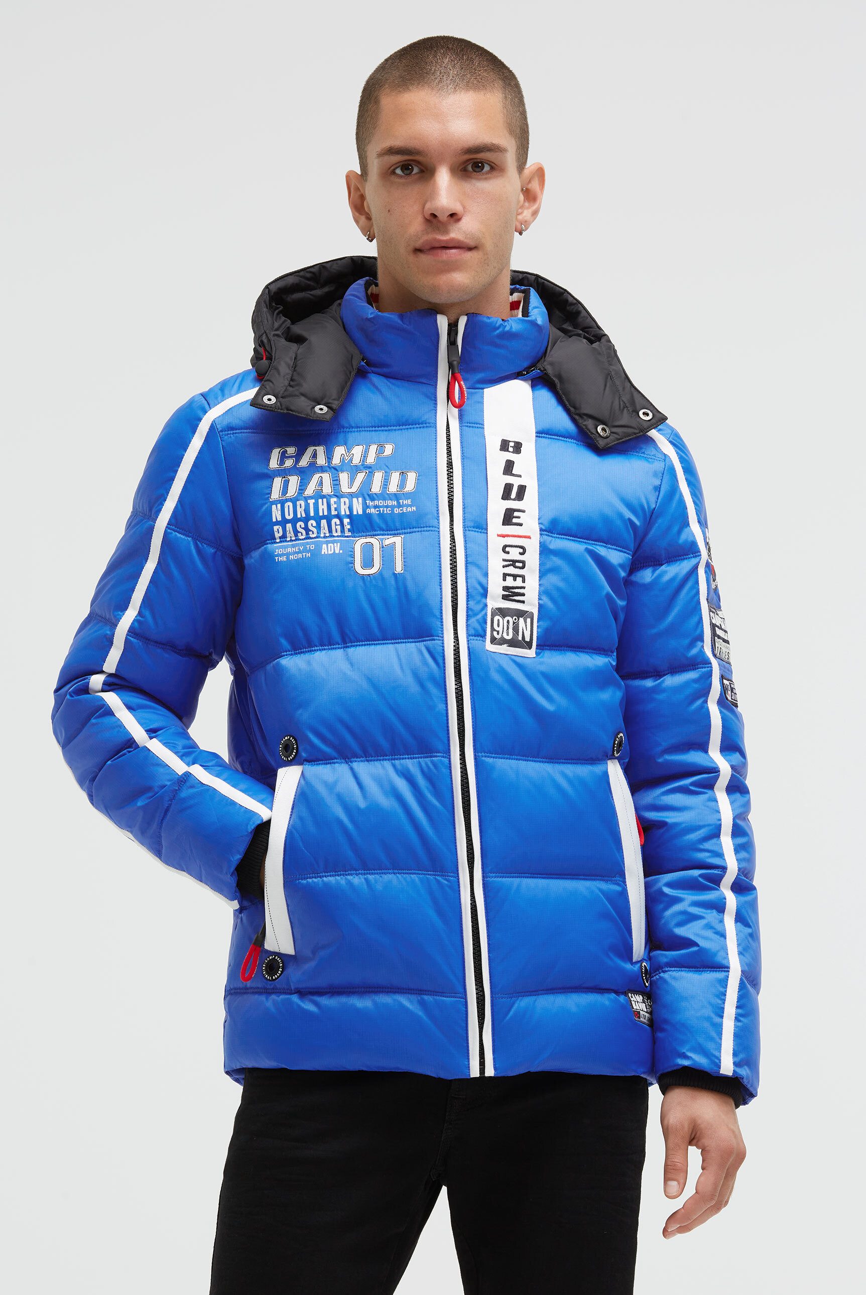 CAMP DAVID Winterjacke mit abtrennbarer Kapuze günstig online kaufen