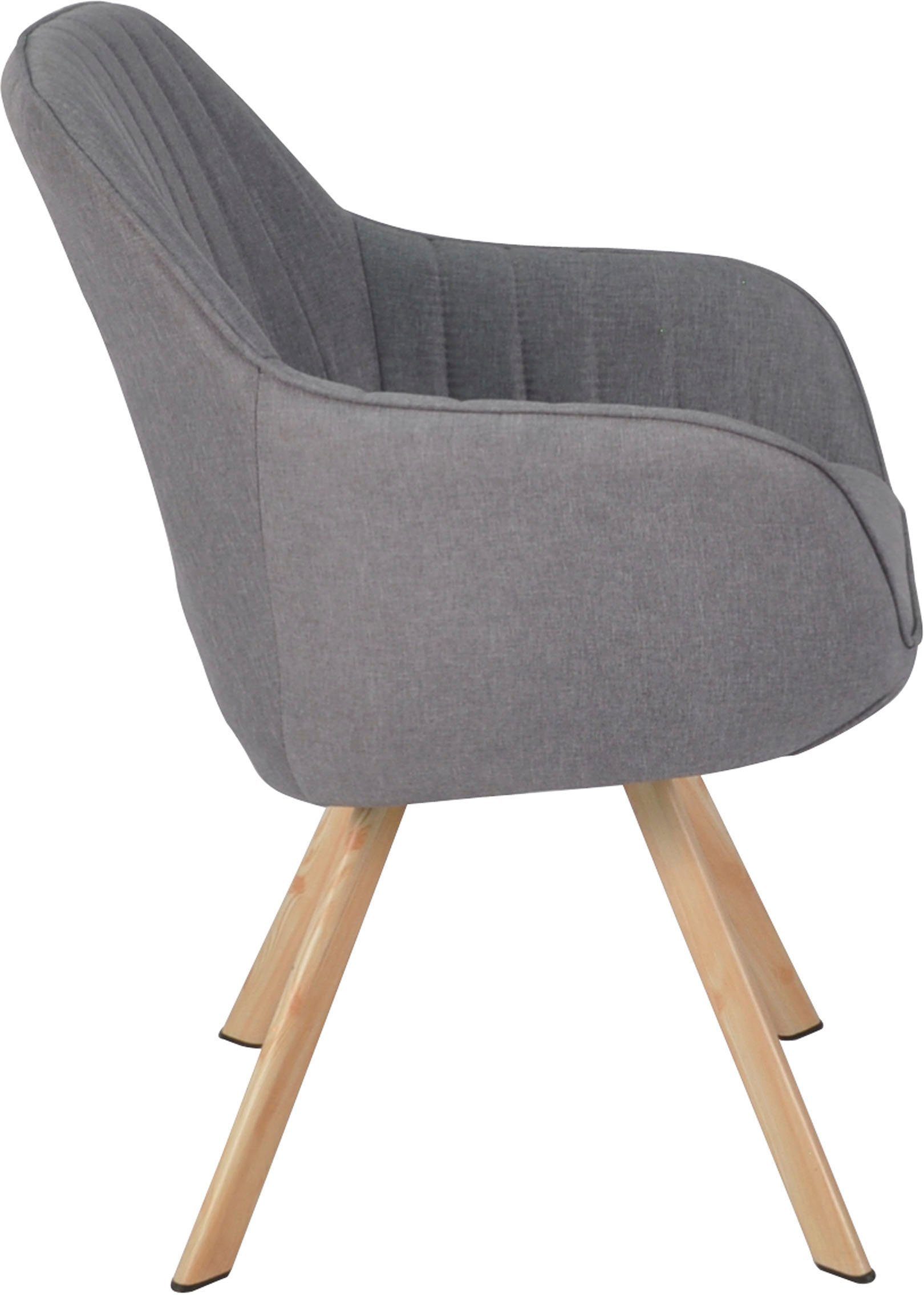 Homexperts Polsterstuhl CARLO (2 Stück) - Homexperts