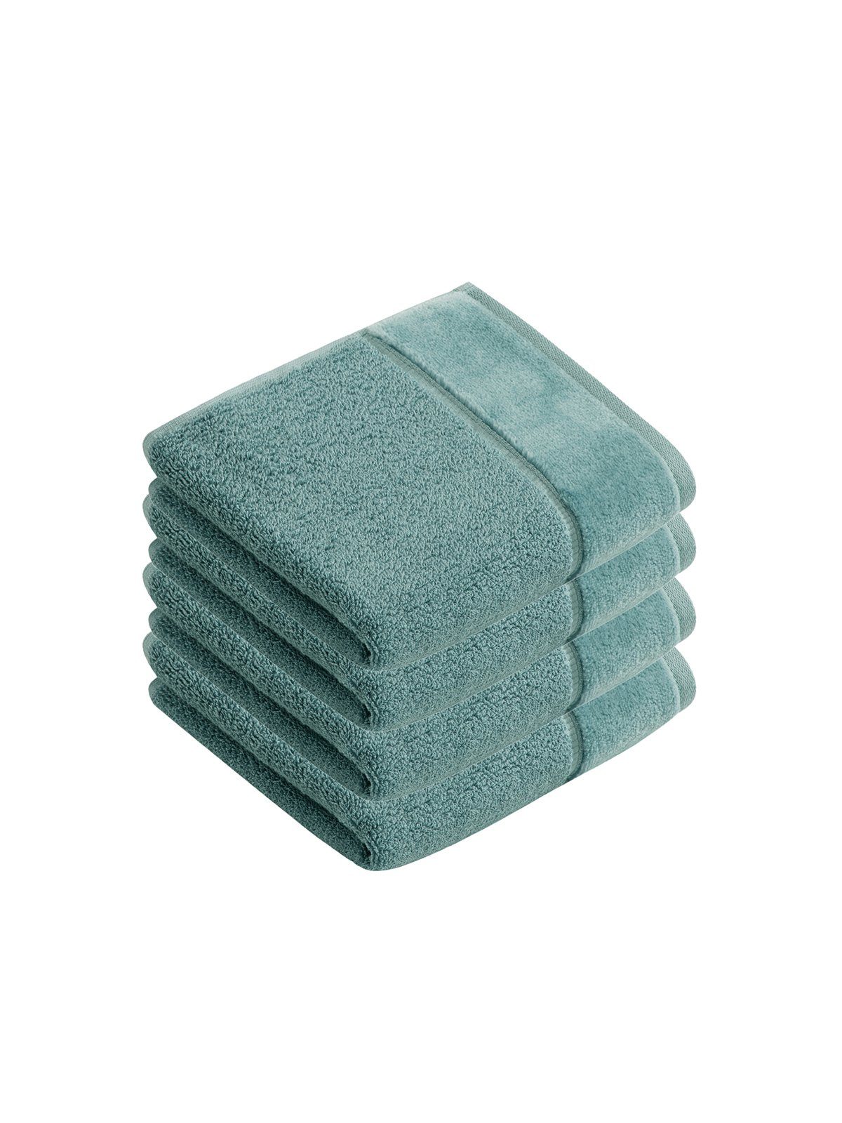 Vossen Gästehandtücher 4er Pack Gästetuch 40 x 60 cm Pure, Frottier (Spar-S günstig online kaufen