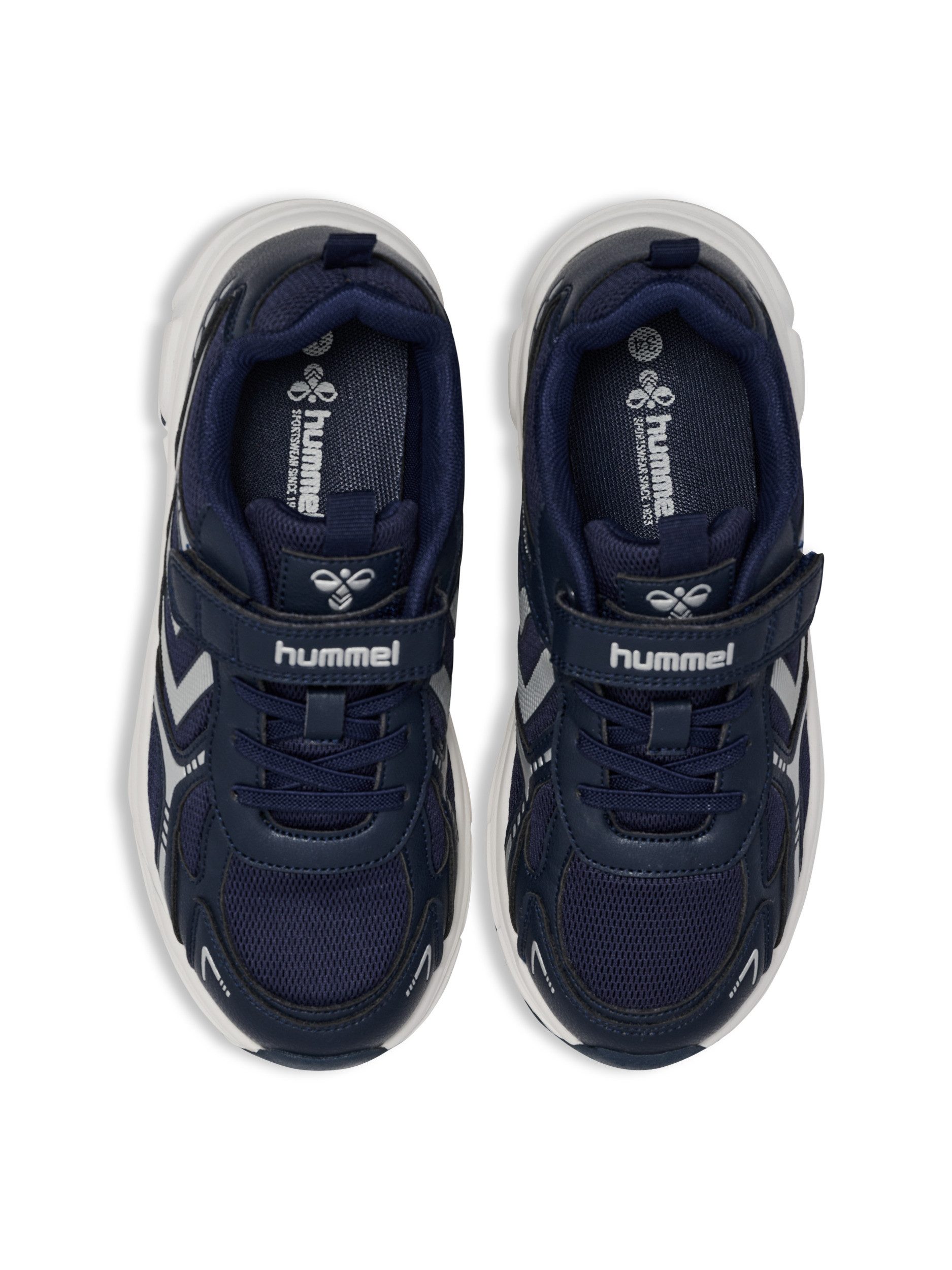 hummel EFFORT ONE VC JR Sneaker runde Schuhspitze, elastische Spitze, leichte EVA-Dämpfung
