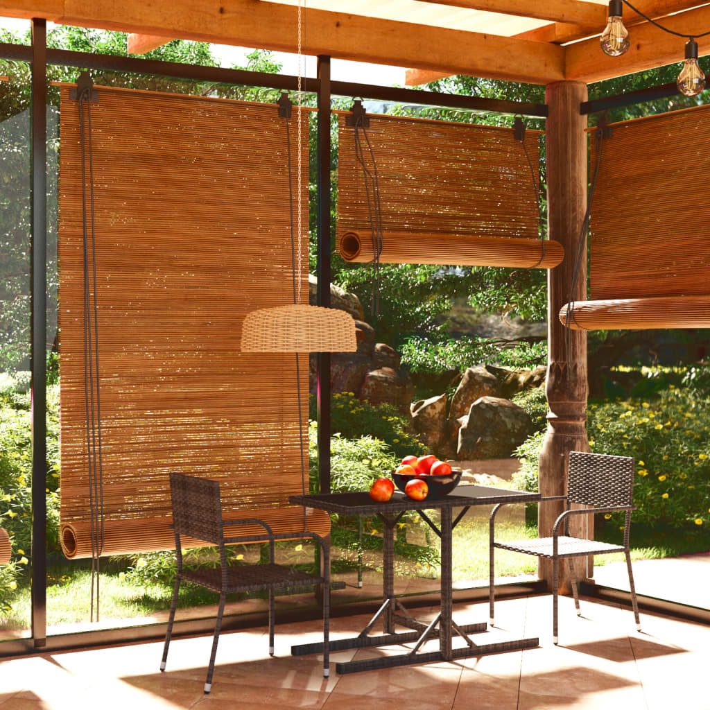 furnicato Garten-Essgruppe Tisch 110x53x72 cm Anthrazit & Stühle 51x60x87 cm, Witterungsbeständige Sitzgruppe mit stapelbaren Stühlen für Terrasse