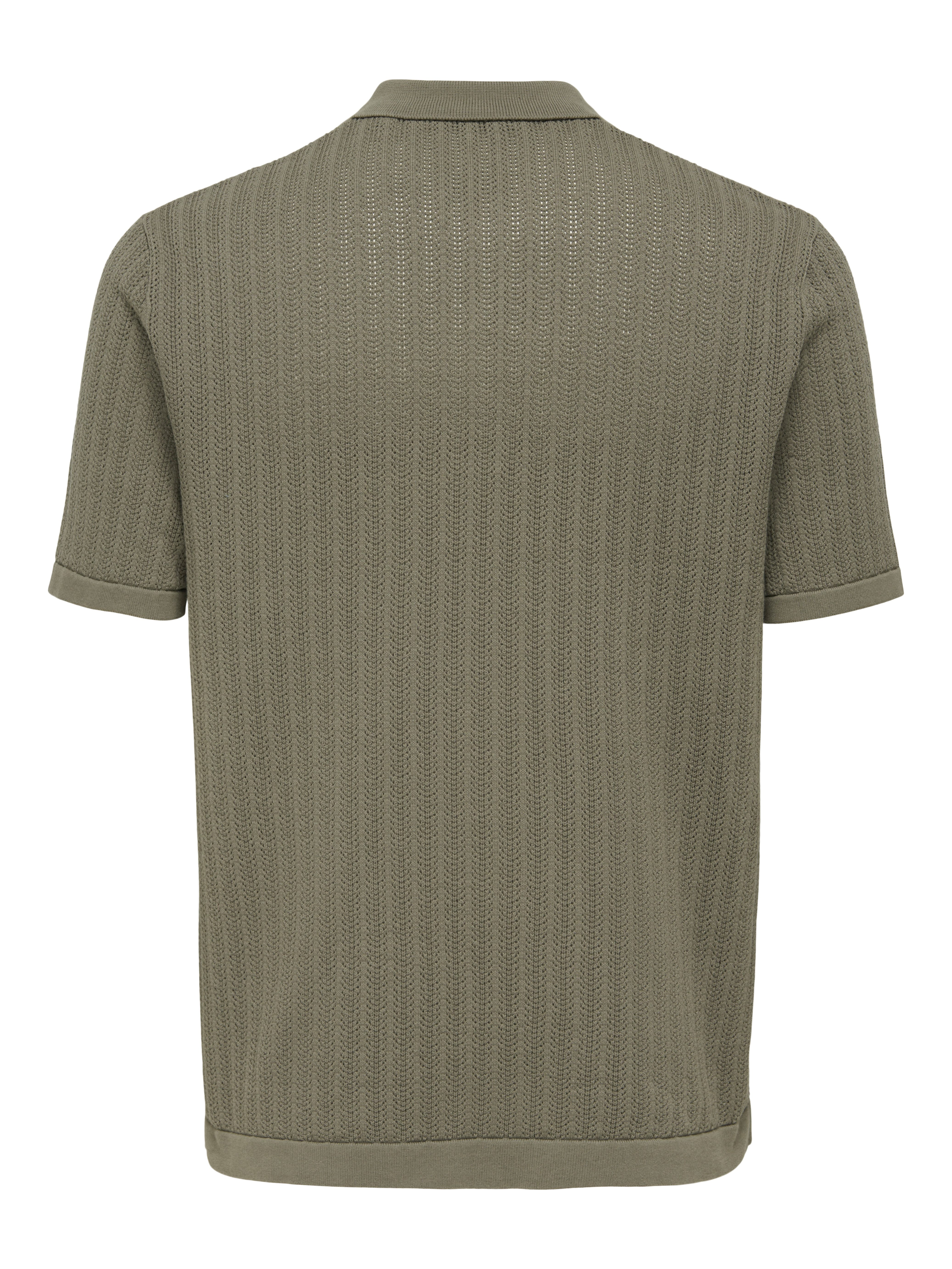 ONLY & SONS Polokragenpullover ONSMOON REG 12 SS POLO KNIT NOOS