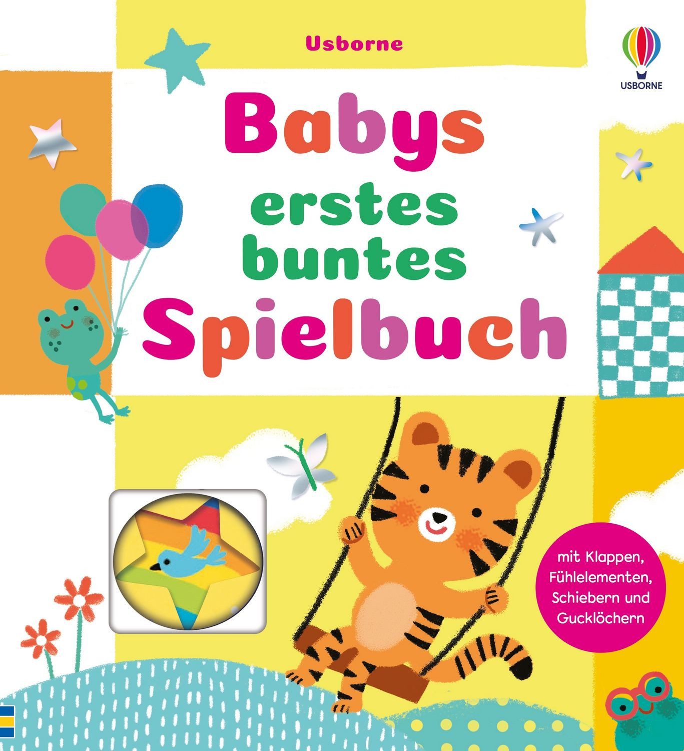 Babys erstes buntes Spielbuch spielerisch die Welt der Bücher entdecke / diverse, spielerisch die Welt der Bücher entdecken mit Klappe, Schieber, Gucklöchern, Fühlelementen und vielem mehr – ab 6 Monaten