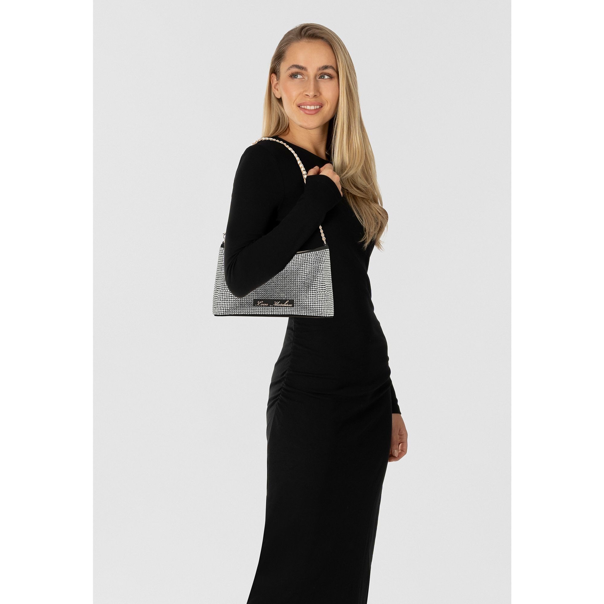 LOVE MOSCHINO Schultertasche, Polyurethan