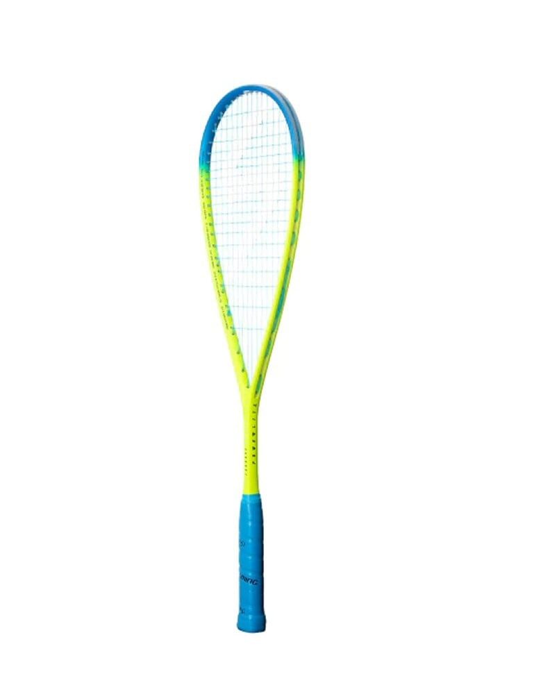 SALMING Squashschläger Cannone PowerLite 148g/sehr kopflastig gelb/cyan - besaitet
