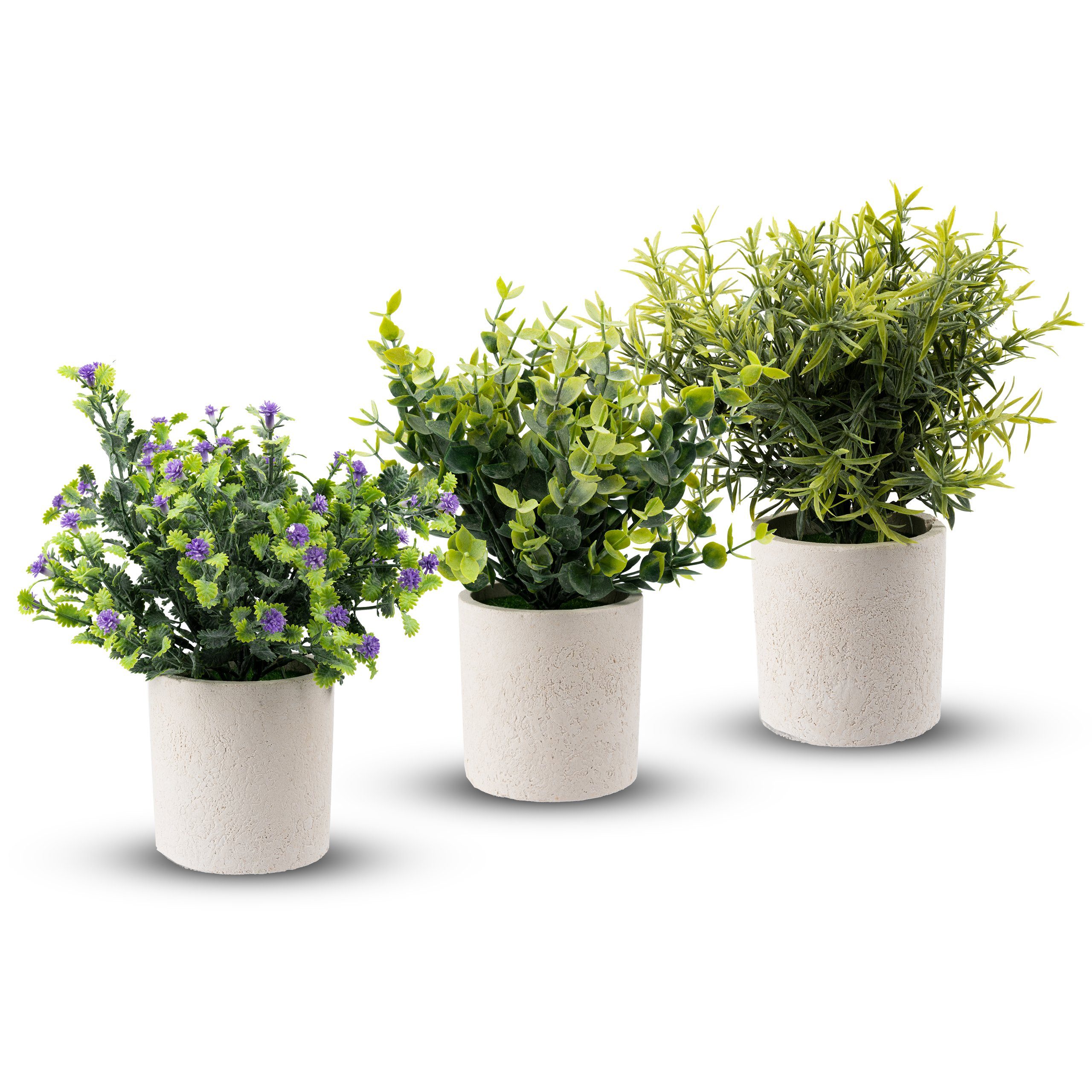 Künstliche Zimmerpflanze Kunstpflanze im Topf Dekoration Kunstblume Wohnzim günstig online kaufen