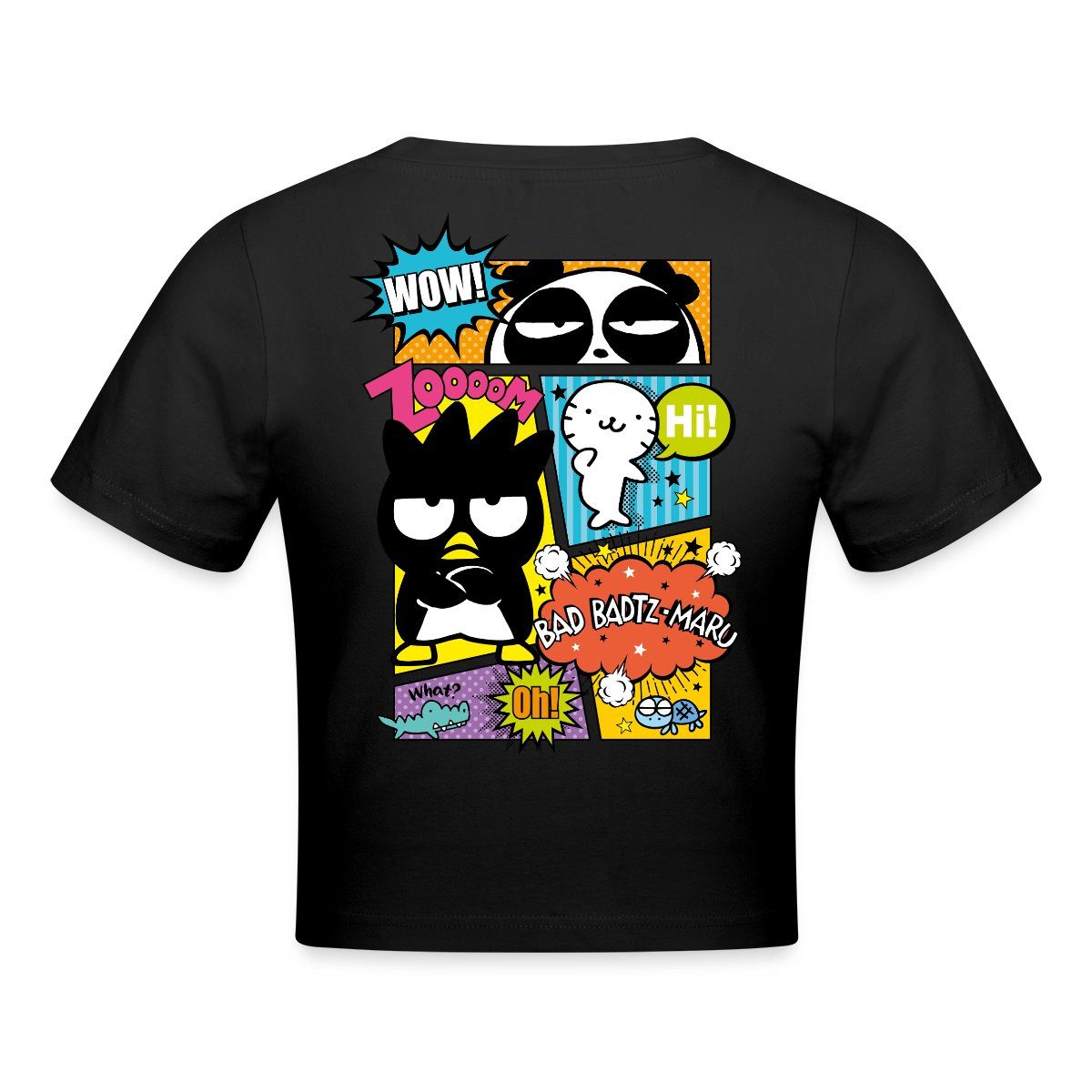 Spreadshirt T-Shirt Bad Badtz-Maru Mit Freunden Im Comic Stil Crop Top (1-t günstig online kaufen