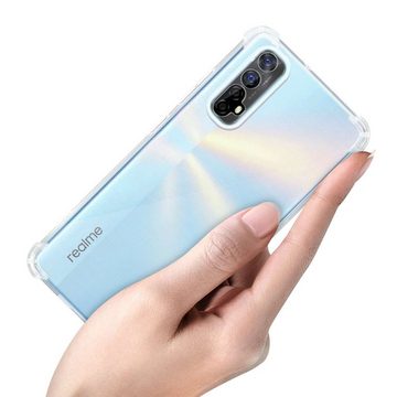 Cadorabo Handyhülle Realme 7 4G Realme 7 4G, Flexible TPU Silikon Handy Schutzhülle - Hülle - ultra slim