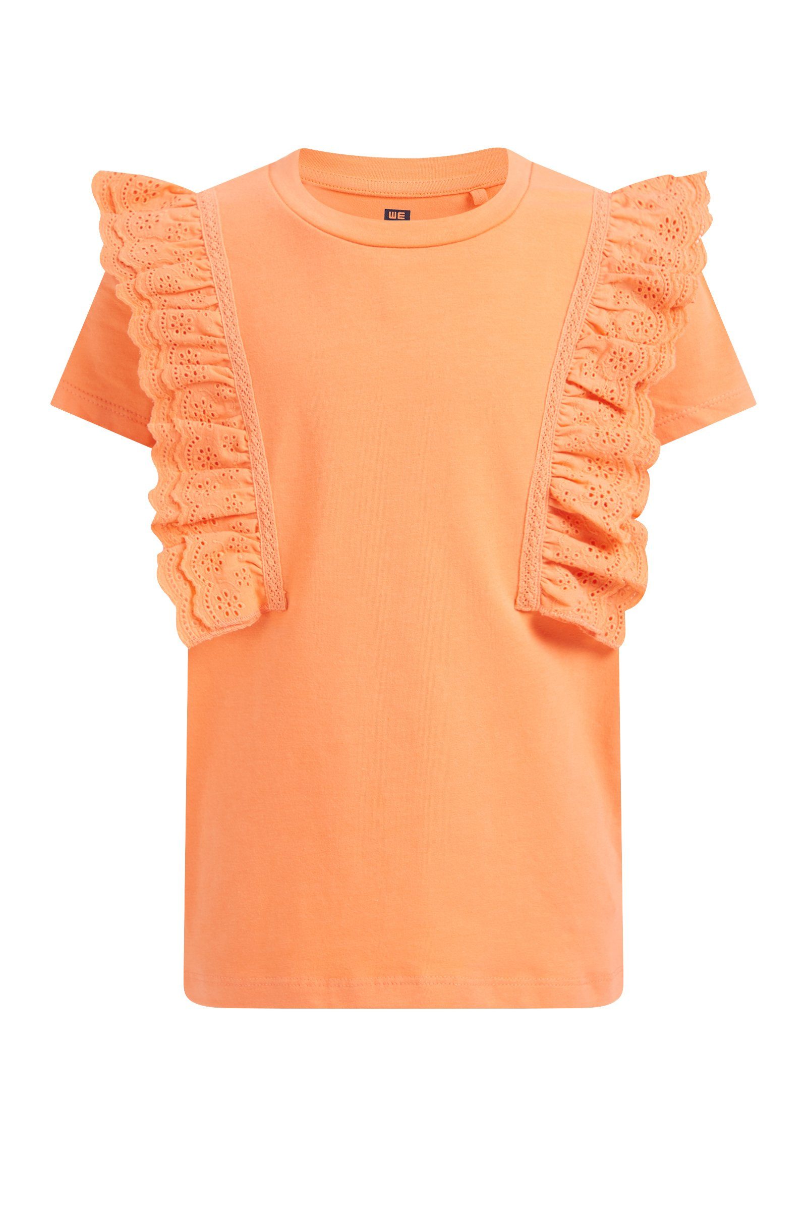 WE Fashion T-Shirt (1-tlg) Orange