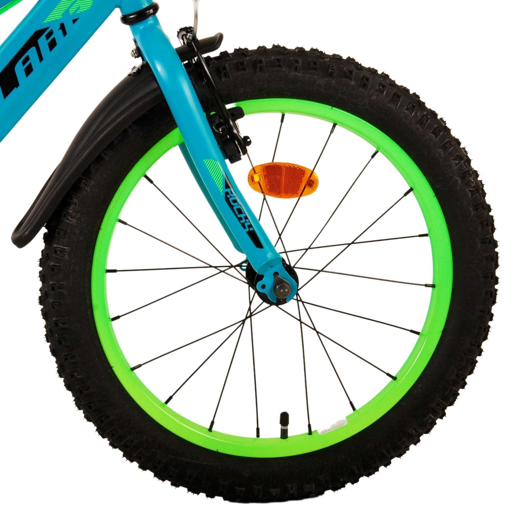 Blau für Fahrrad & Jungen LeNoSa Rücktrittbremse - - Handbremse Adventure Alter Zoll 4-7, 18 Kinderfahrrad Grün