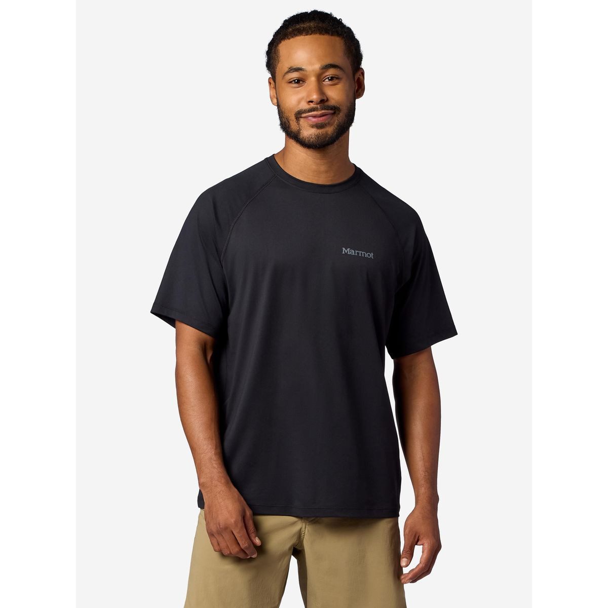 Marmot Kurzarmshirt Windridge Graphic Short Sleeve Leichtes Funktionsshirt mit UV-Schutz, ideal für Outdoor-Aktivitäten
