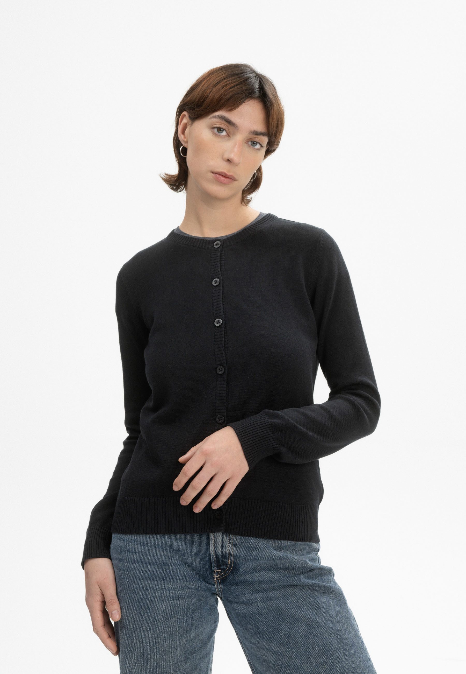 MELA Cardigan Damen Feinstrick Cardigan NAMEEN günstig online kaufen