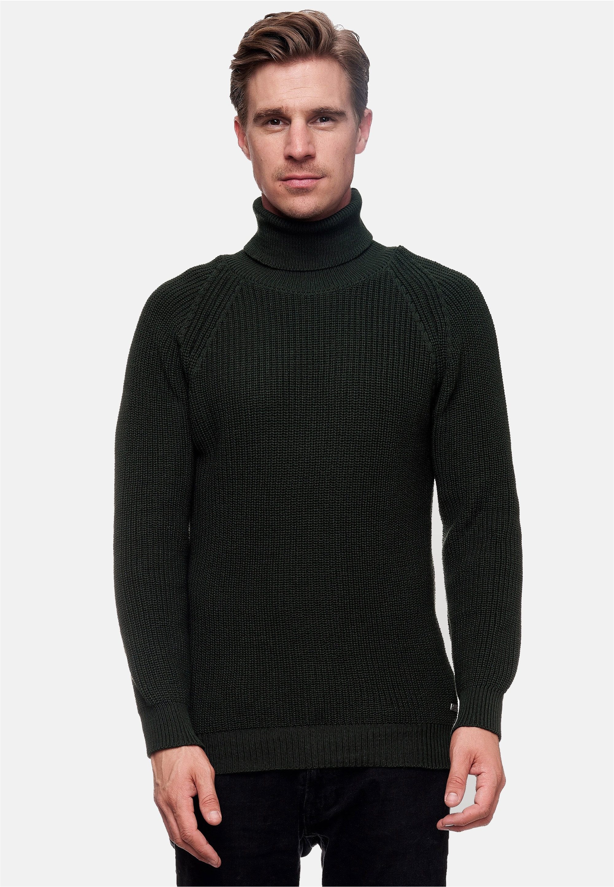 Rusty Neal Rollkragenpullover mit kuscheligem Rollkragen