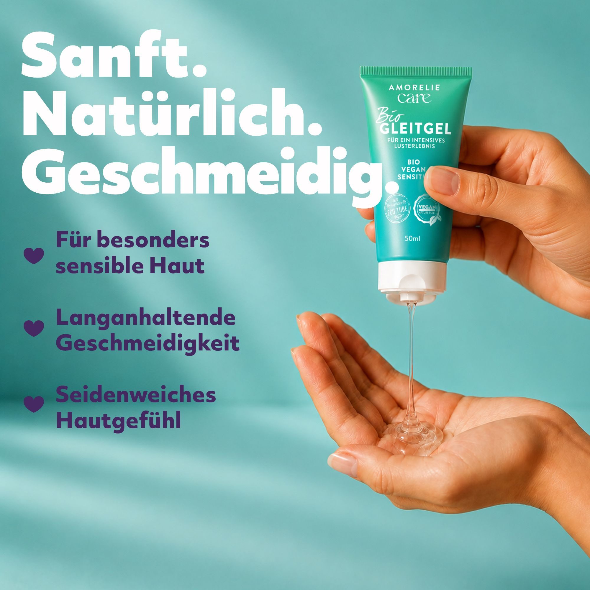 AMORELIE Gleitgel AMORELIE Care Bio Gleitgel wasserbasiert