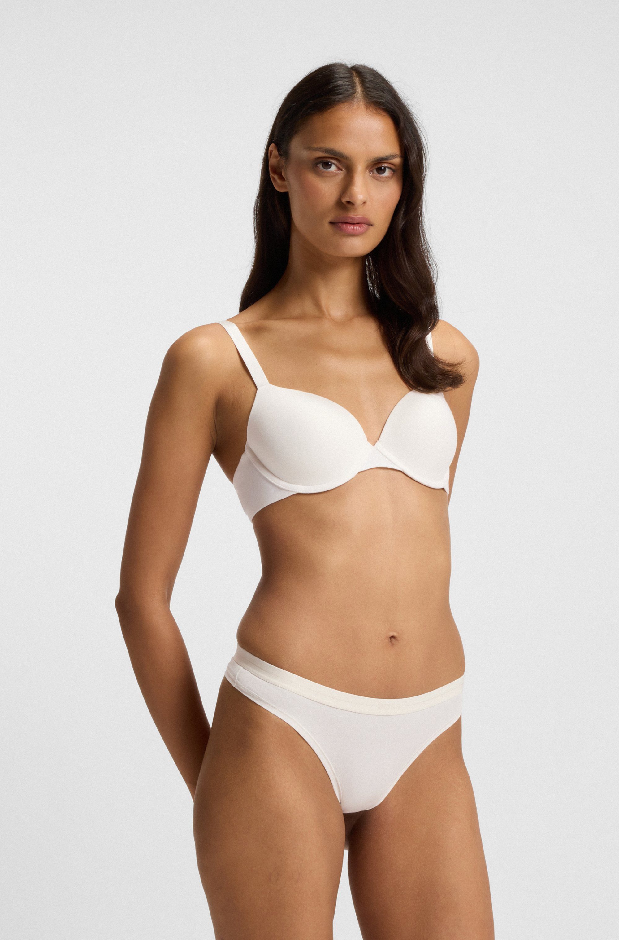 BOSS Slip 3P BRIEF (Packung, 3-St., 3er) mit elastischen Logobund