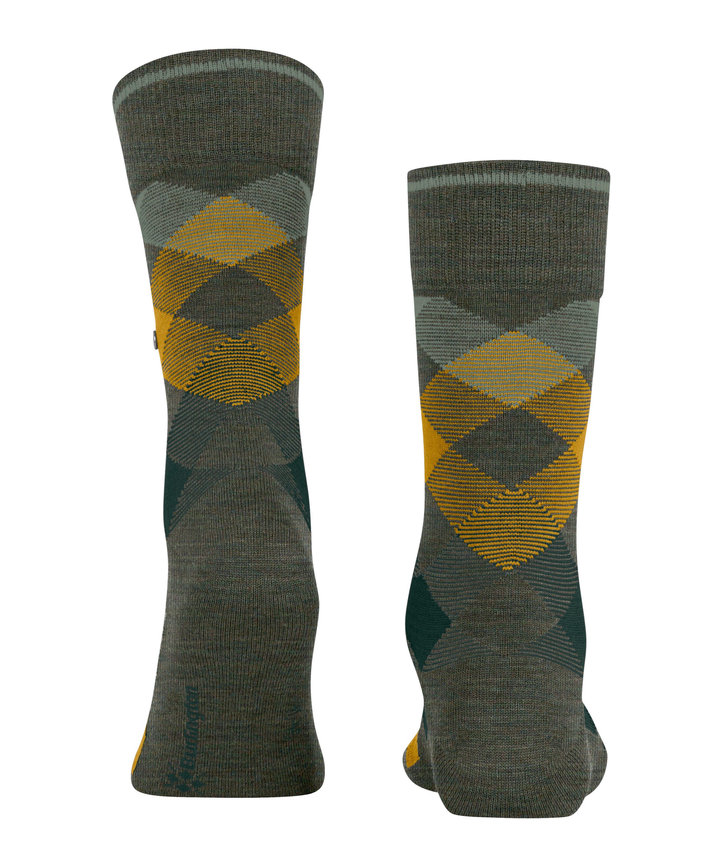 Burlington Socken Newcastle Melange Socken in melierter Optik (1-Paar) in melierter Optik