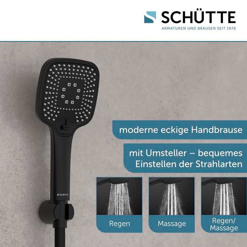 Schütte Handbrause RAVENNA, (1-tlg), 3-fach verstellbar / wassersparend