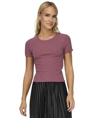 ONLY T-Shirt Basic Ripp Top im Doppelpack