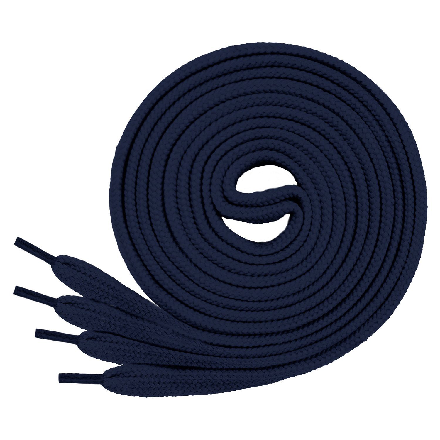 Mount Swiss Schnürsenkel 2 Paar flache SCHNÜRSENKEL 12mm breit für Sneaker und Sportschuhe -