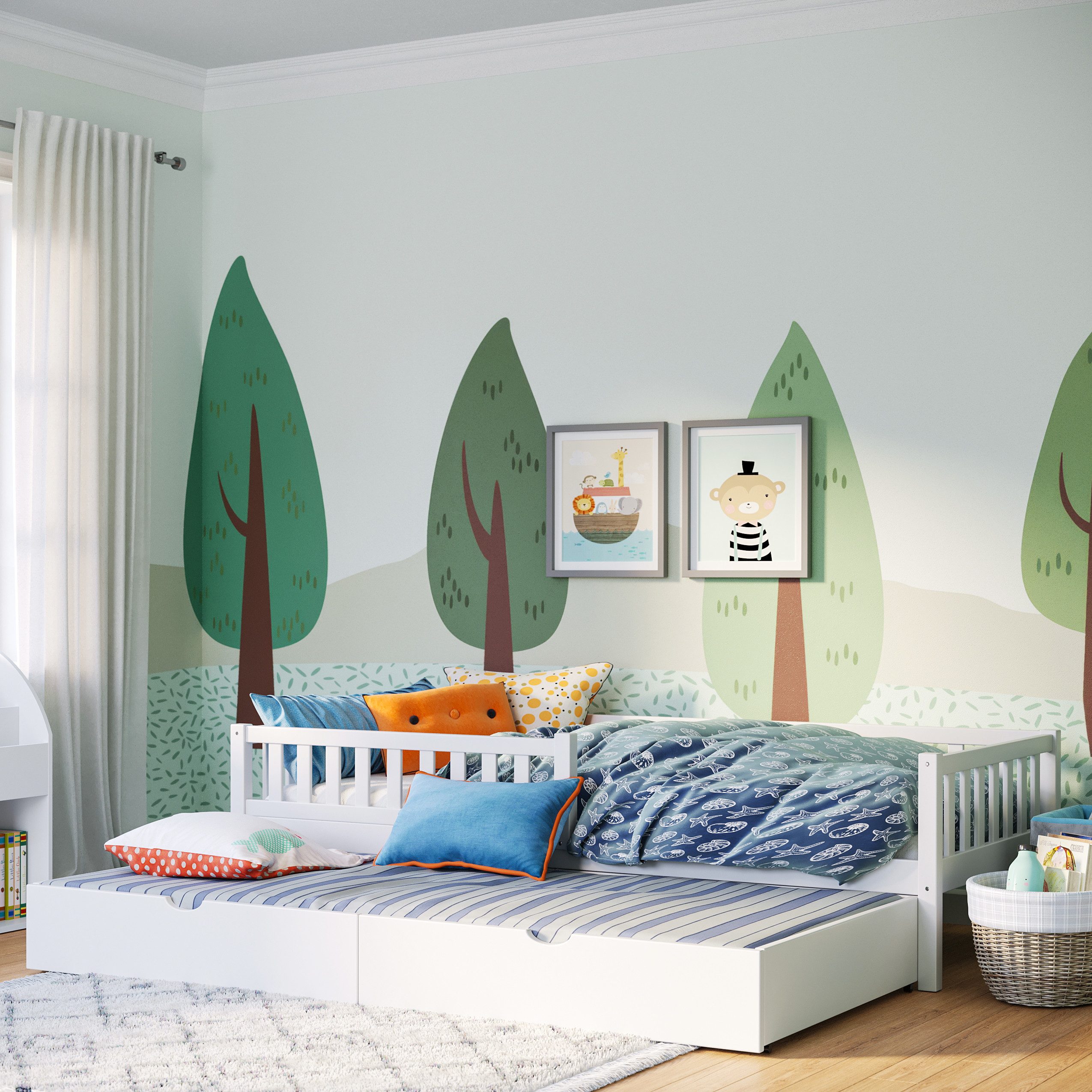 Bellabino Kinderbett Vils (Bett 90x200 cm günstig online kaufen