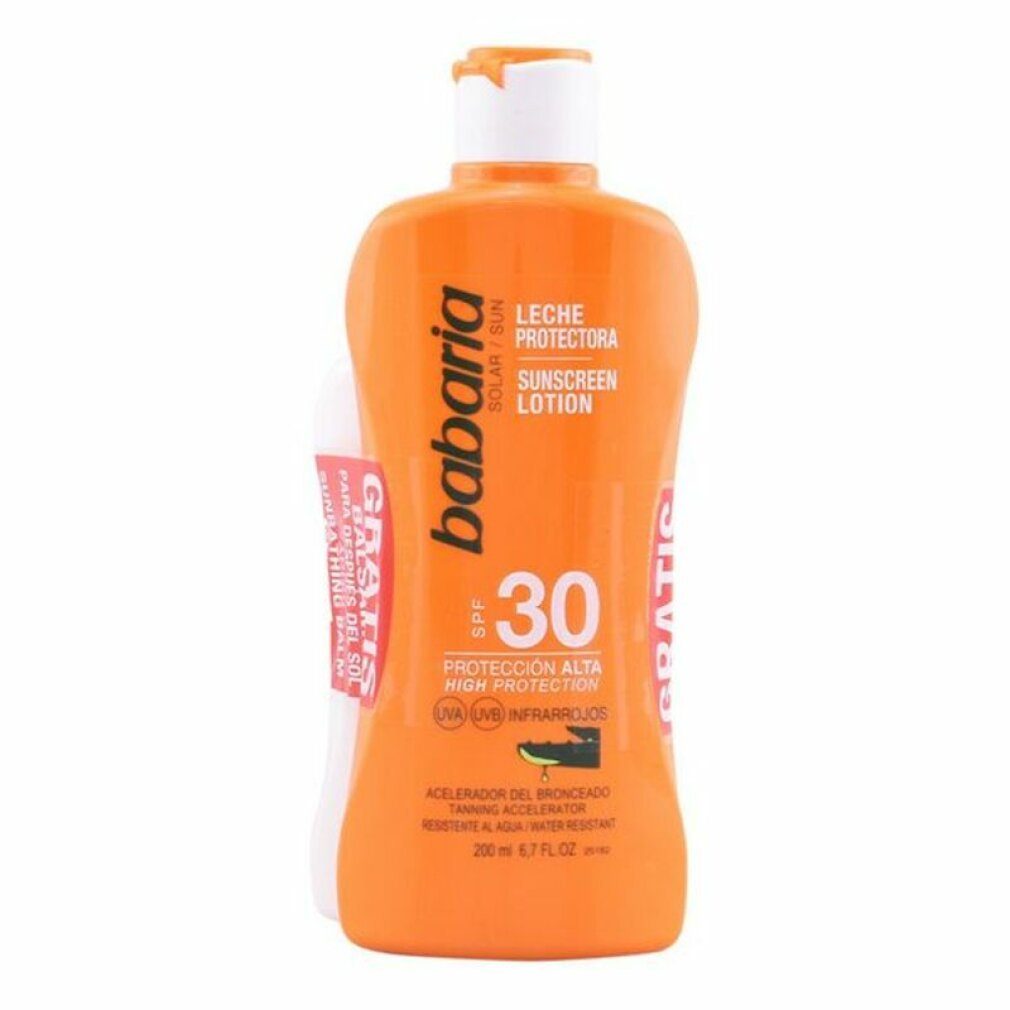 babaria Sonnenschutzcreme Sun Sunscreen Lotion Spf30 200ml Set 2 Artikel