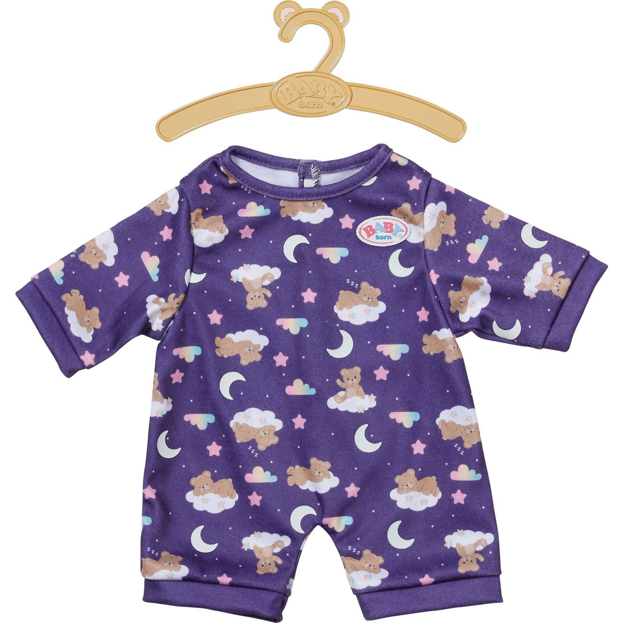 Zapf Creation® Babypuppe ZAPF Creation BABY born® Teddy Schlafanzug Glow in