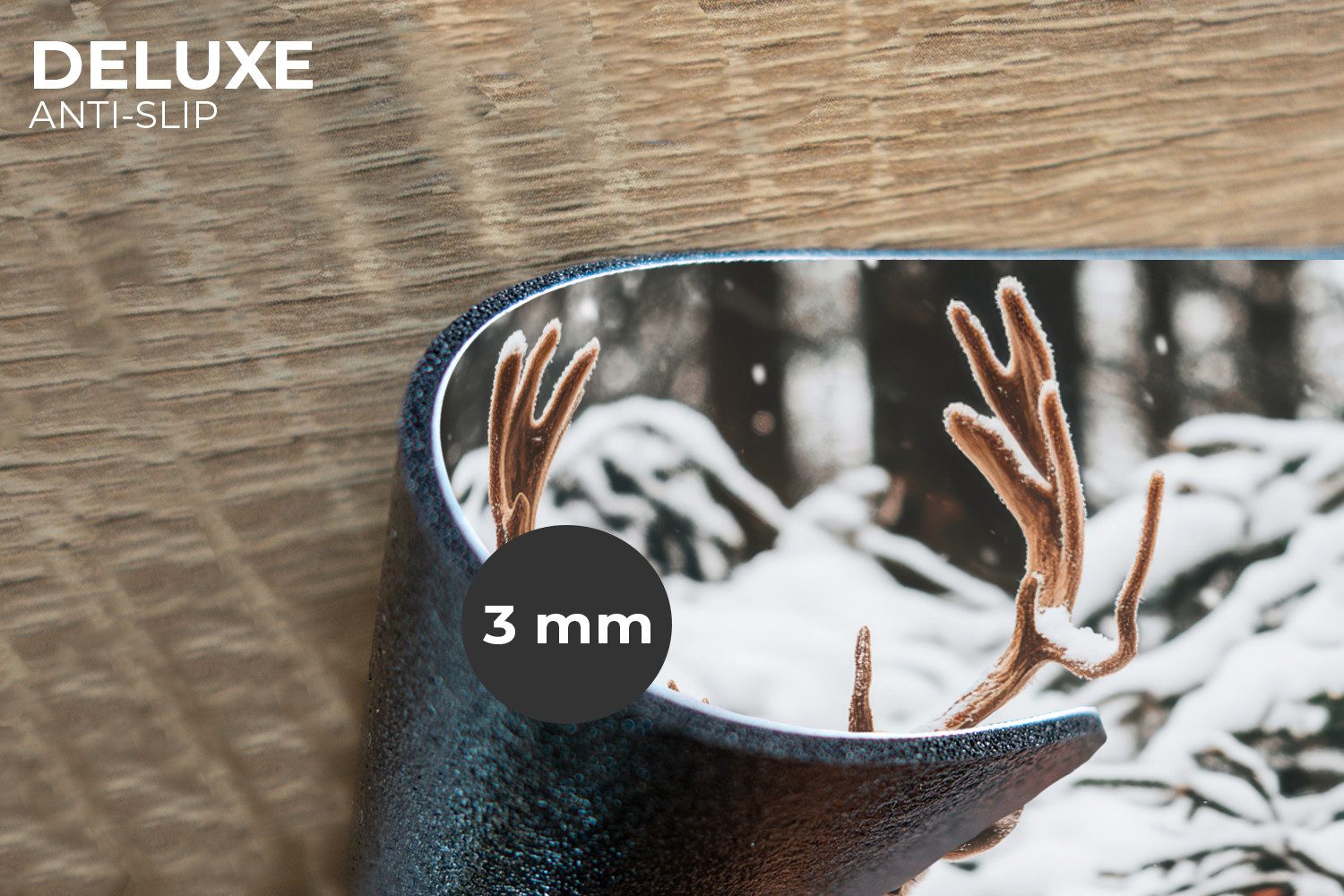 MuchoWow Platzset Hirsche - Schnee - günstig online kaufen