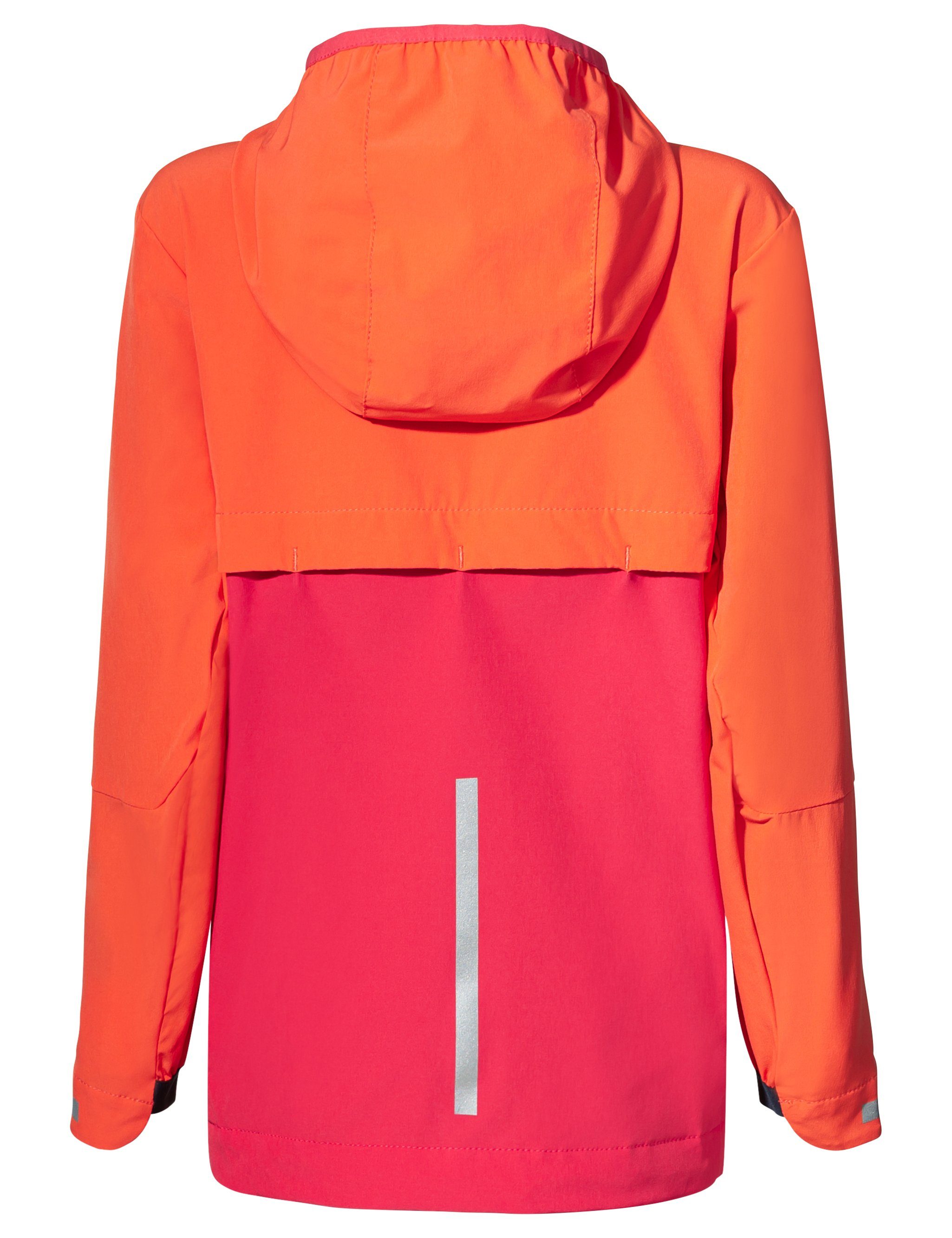 (1-St) Stretch pink/orange Outdoorjacke Kids bright Klimaneutral kompensiert Jacket VAUDE Moab