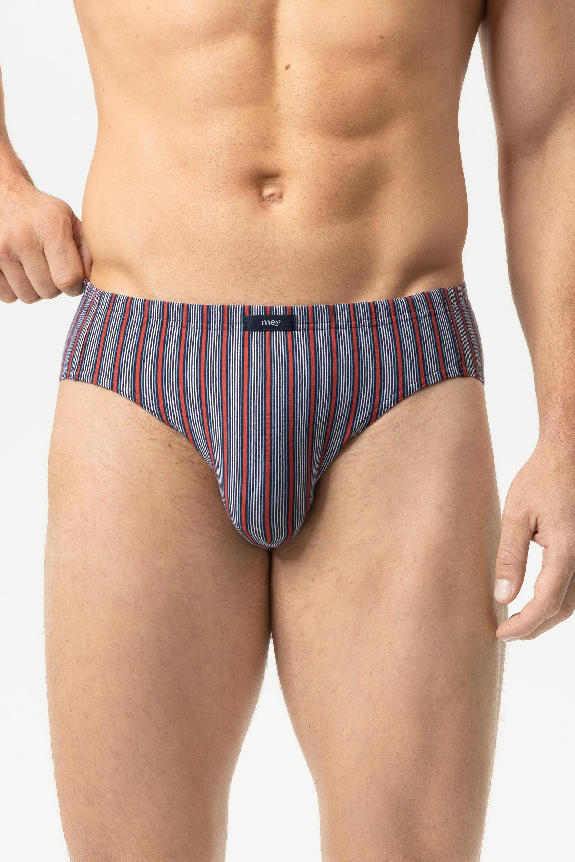 Mey Jazz-Pants Slips Mey Jazz-Pants Serie Varied Stripes Gestreift (1-St., 1er-Pack) Klassischer Slip, Gestreift, Atmungsaktiv, Baumwoll-Mix