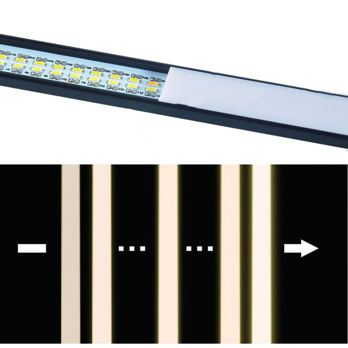 Dimmbar,3 Leselampe Silber Farbwechsel, LED, Jormftte Up als USB Lampe Make Light Deckenleuchte
