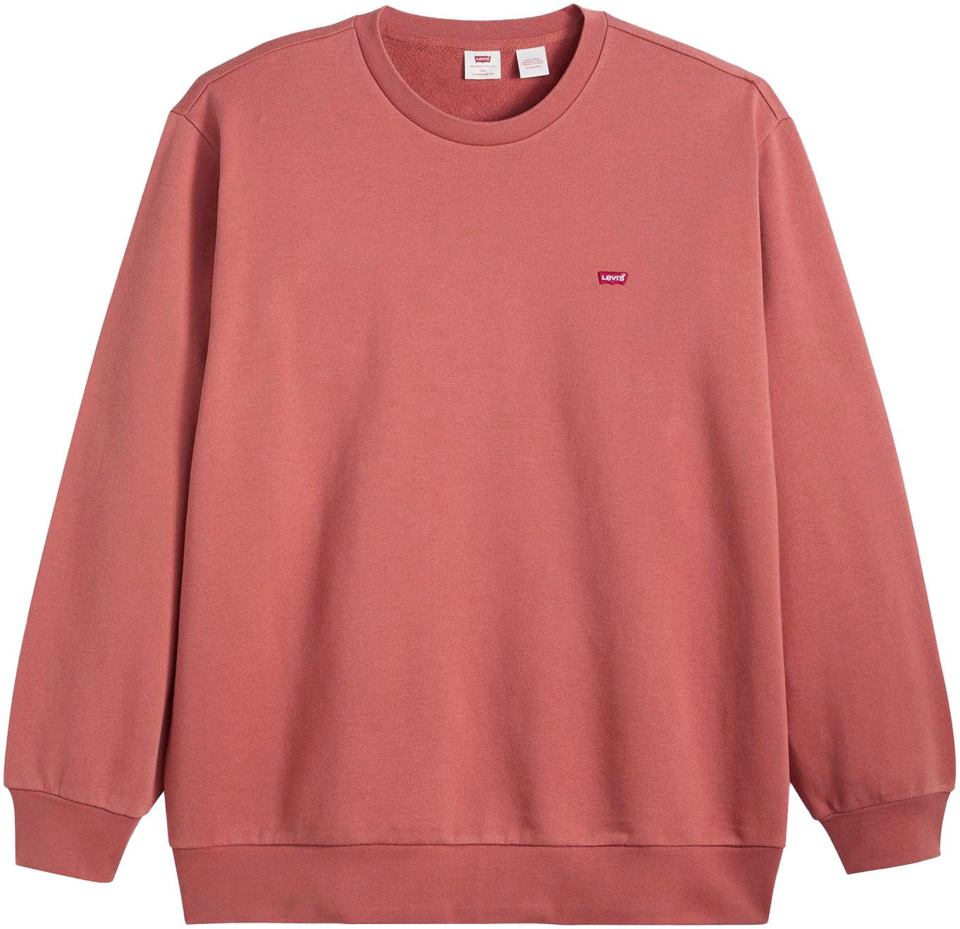 Levi's® Plus Sweatshirt BIG ORIGINAL HM CREW mit Batwing-Logobadge