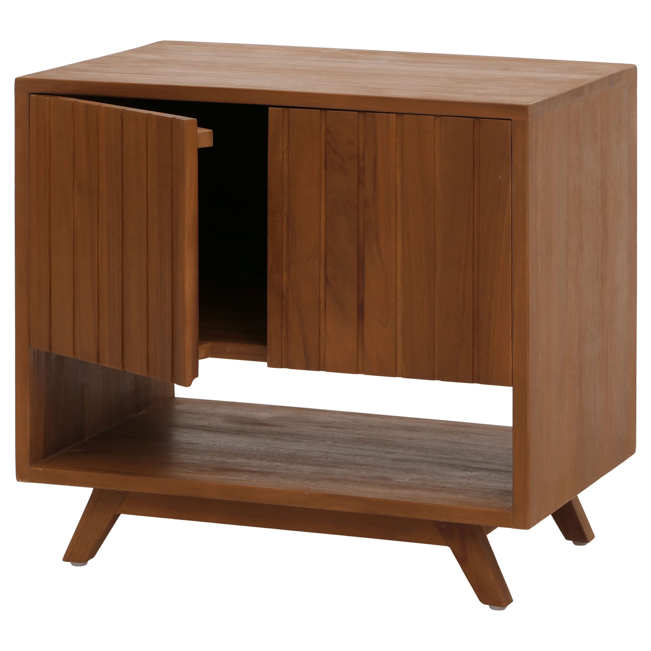 MCW Waschbeckenunterschrank MCW-M92 Grade B-Teakholz besticht durch lange Lebensdauer