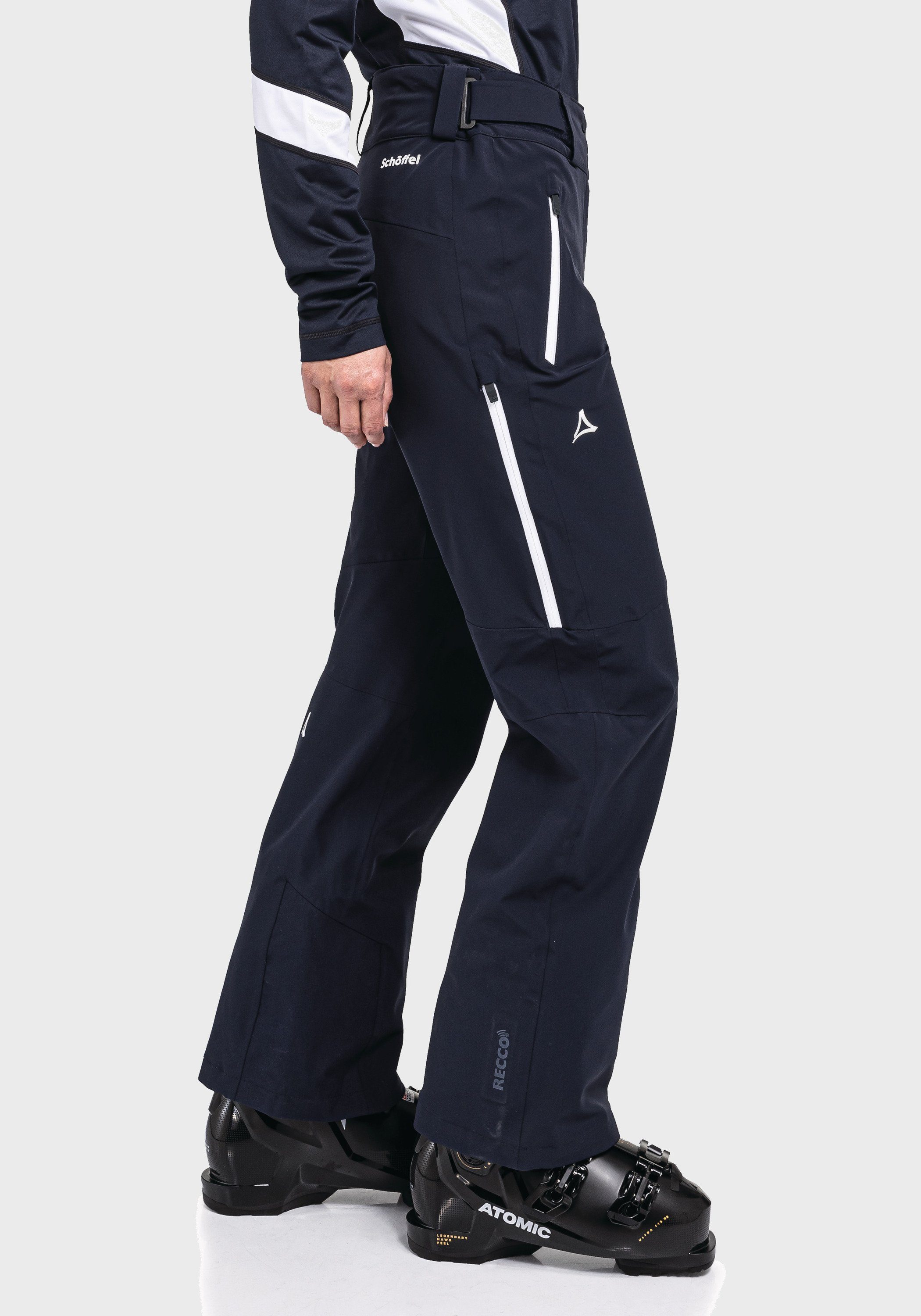 Pontresina Pants Outdoorhose Schöffel blau L Ski