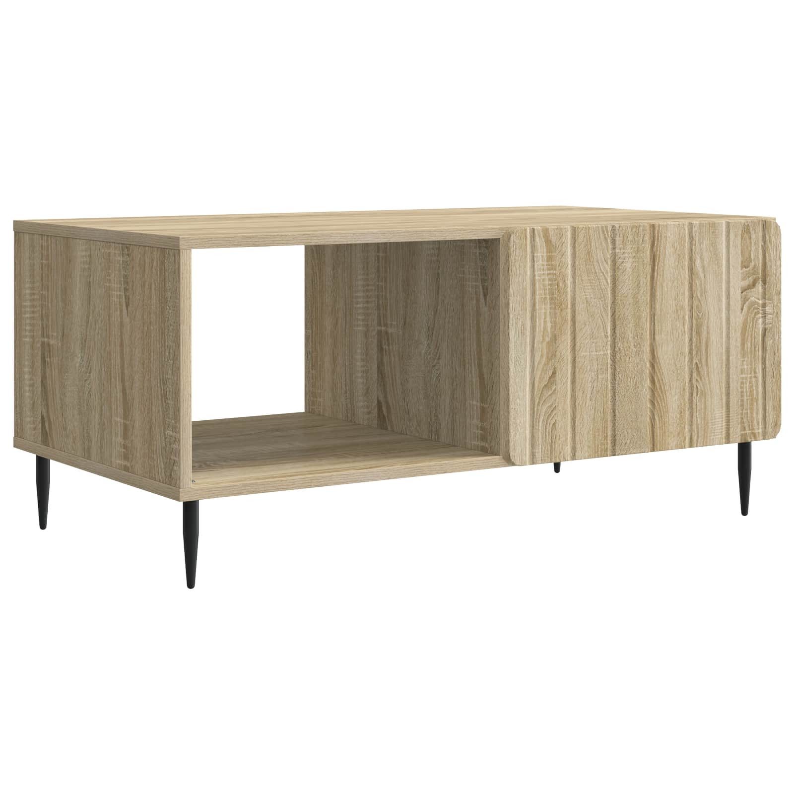 Couchtisch Couchtisch Sonoma-Eiche 90 x 50 x 40 cm Holzwerkstoff