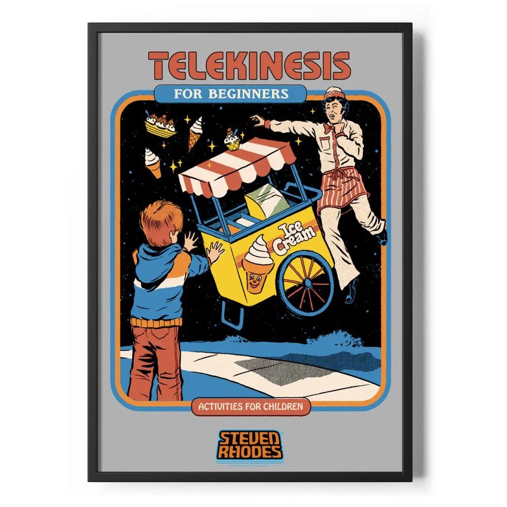 Poster Telekinesis For Beginners Poster Standard