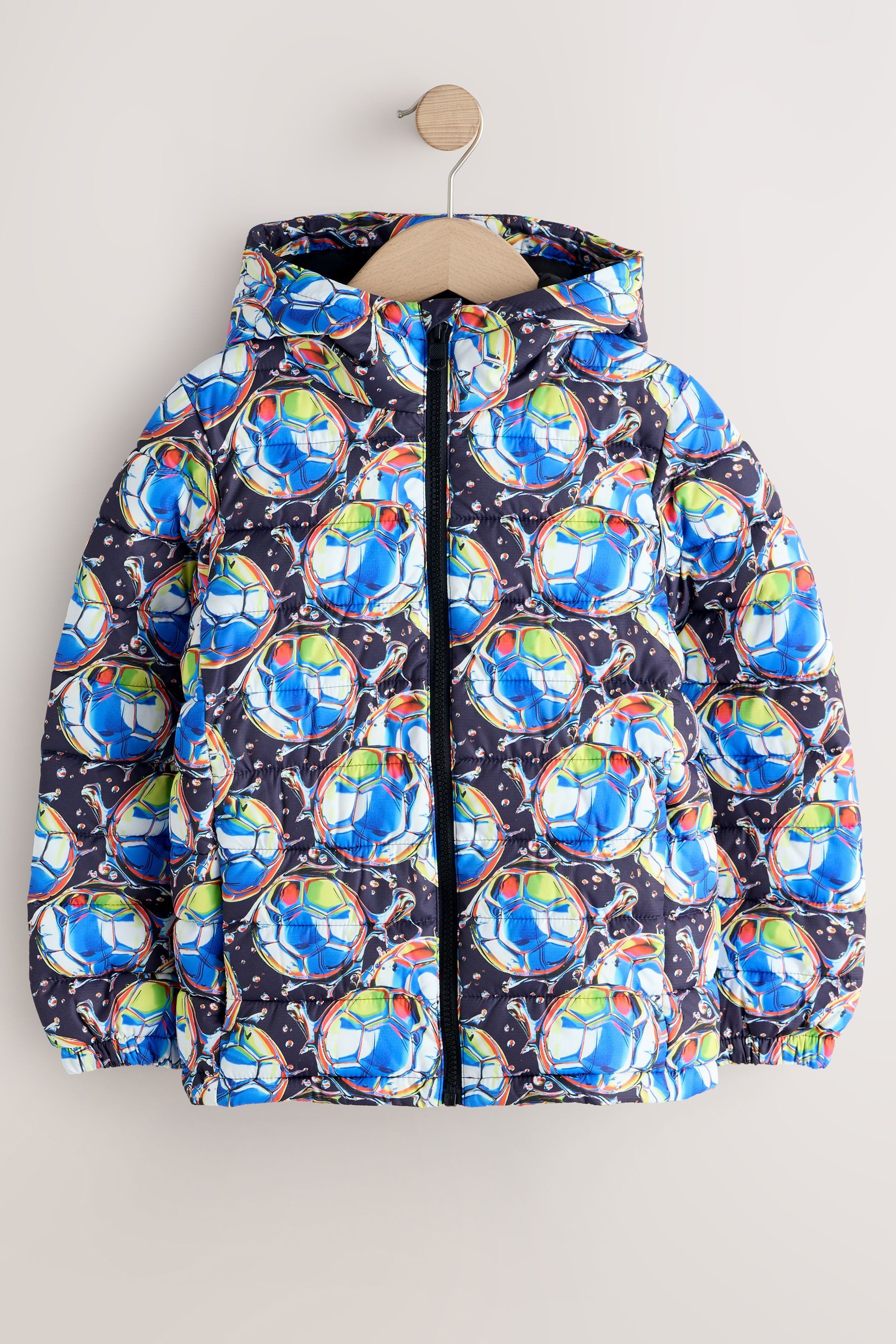 Next Steppjacke Gesteppte, mittelschwere Kapuzenjacke (1-St)