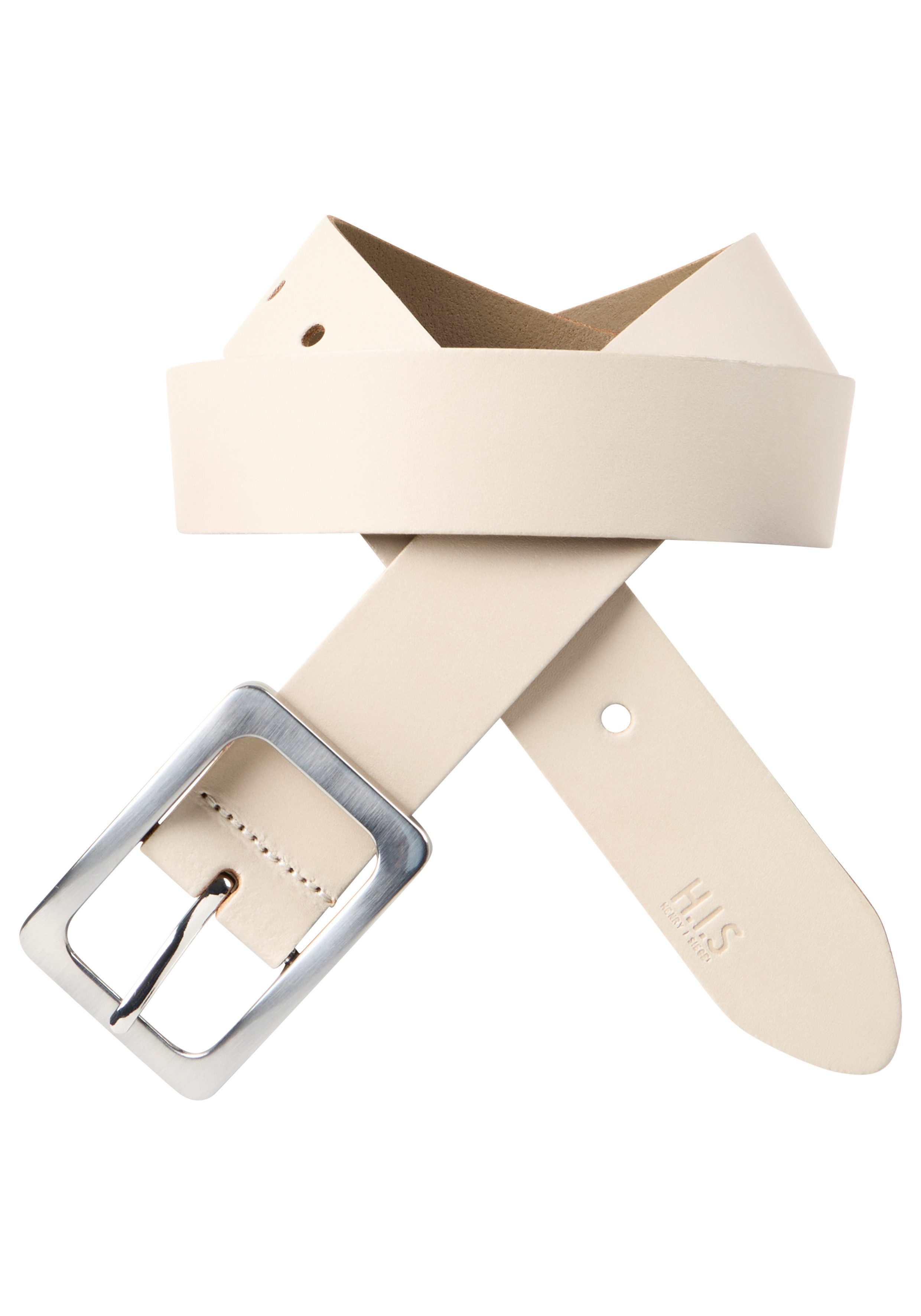 H.I.S Ledergürtel Schließe in glänzend satiniertem Silber - demnächste NEU bis Gr. 125!. € 29,95, (€ 29,95 pro 1 Stk).