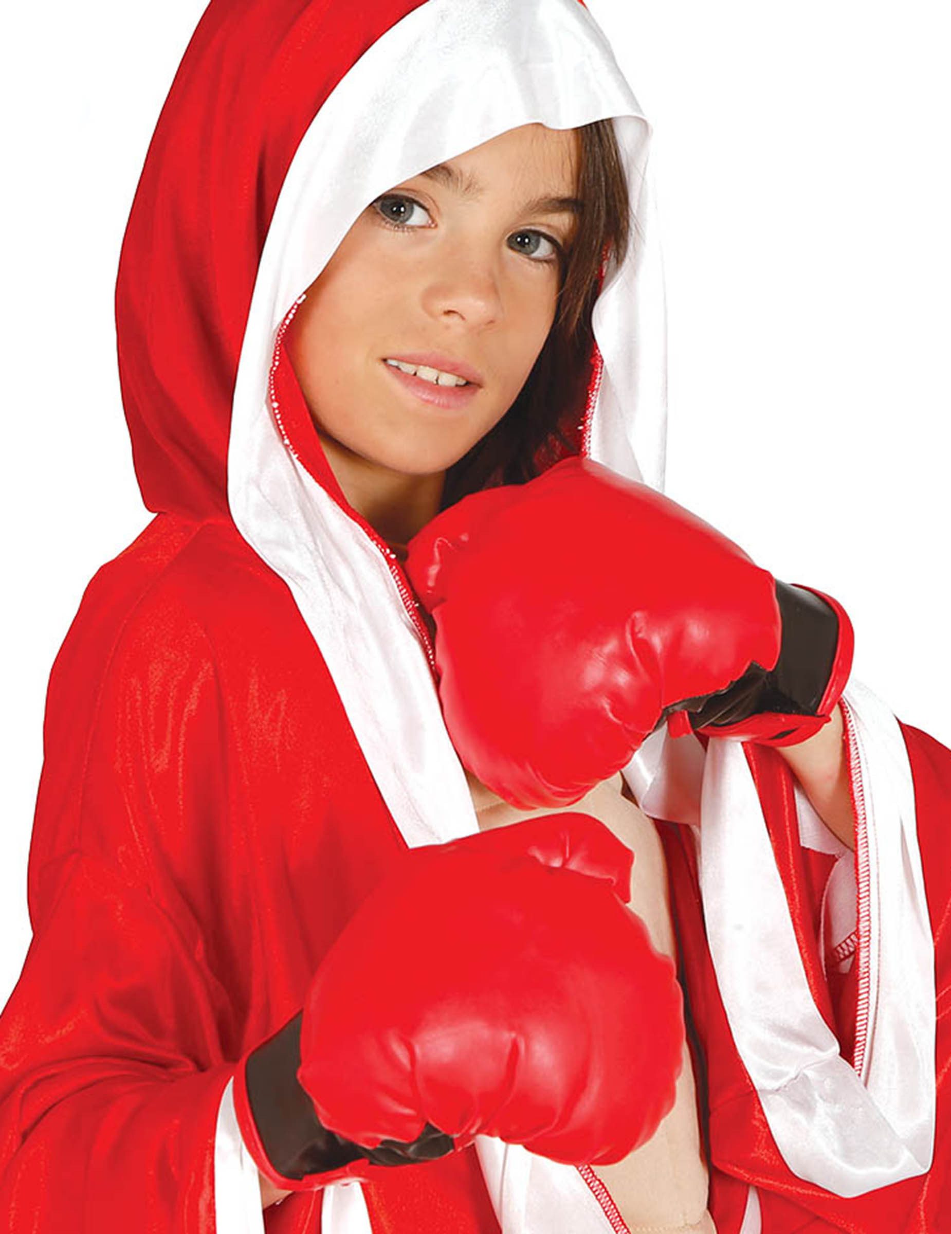 Kostüm Kinder-Boxhandschuhe Kostümzubehör rot