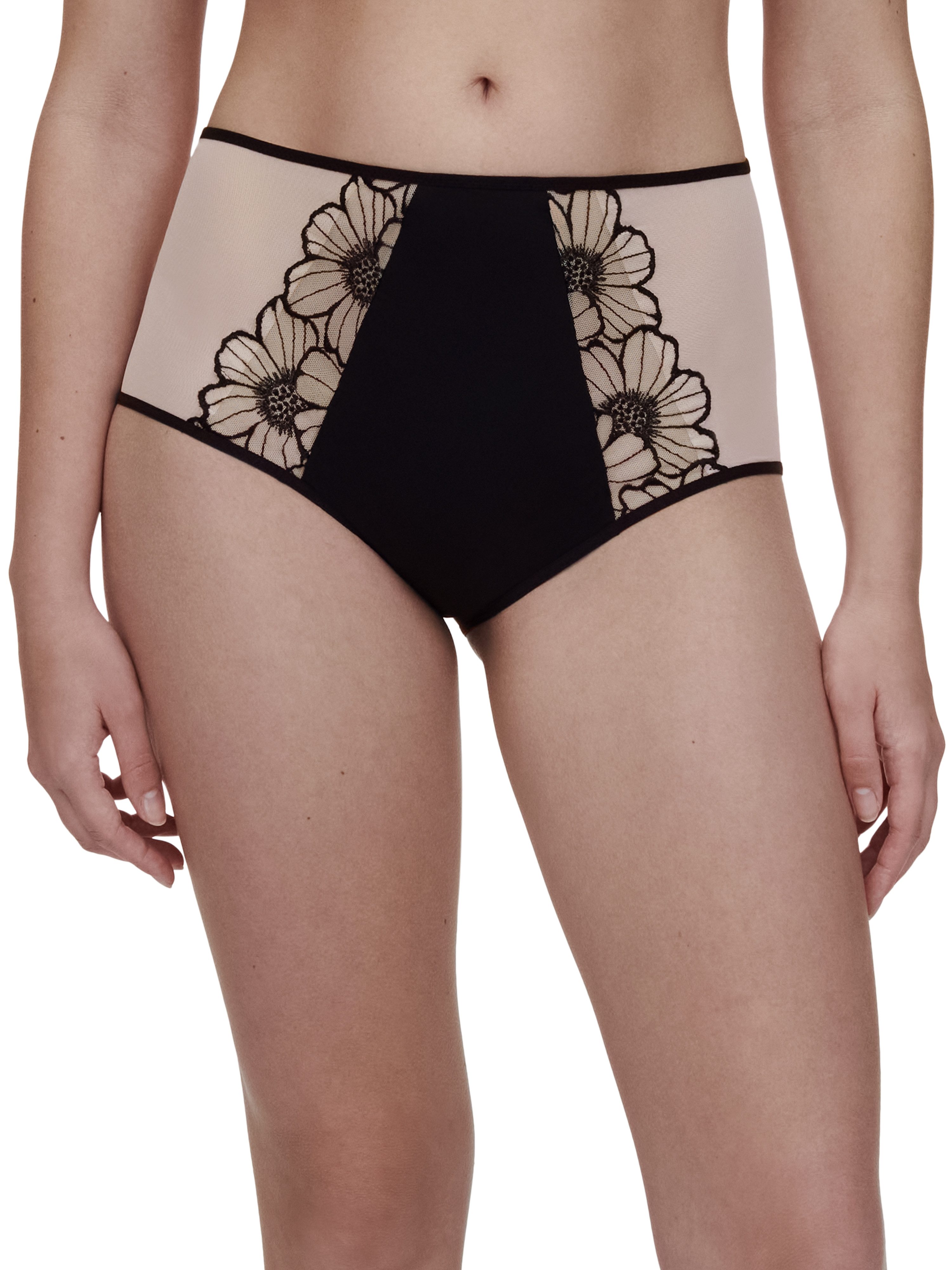 Chantelle Slip LUSH Stickerei, Tüll, blickdichtes Gewebe
