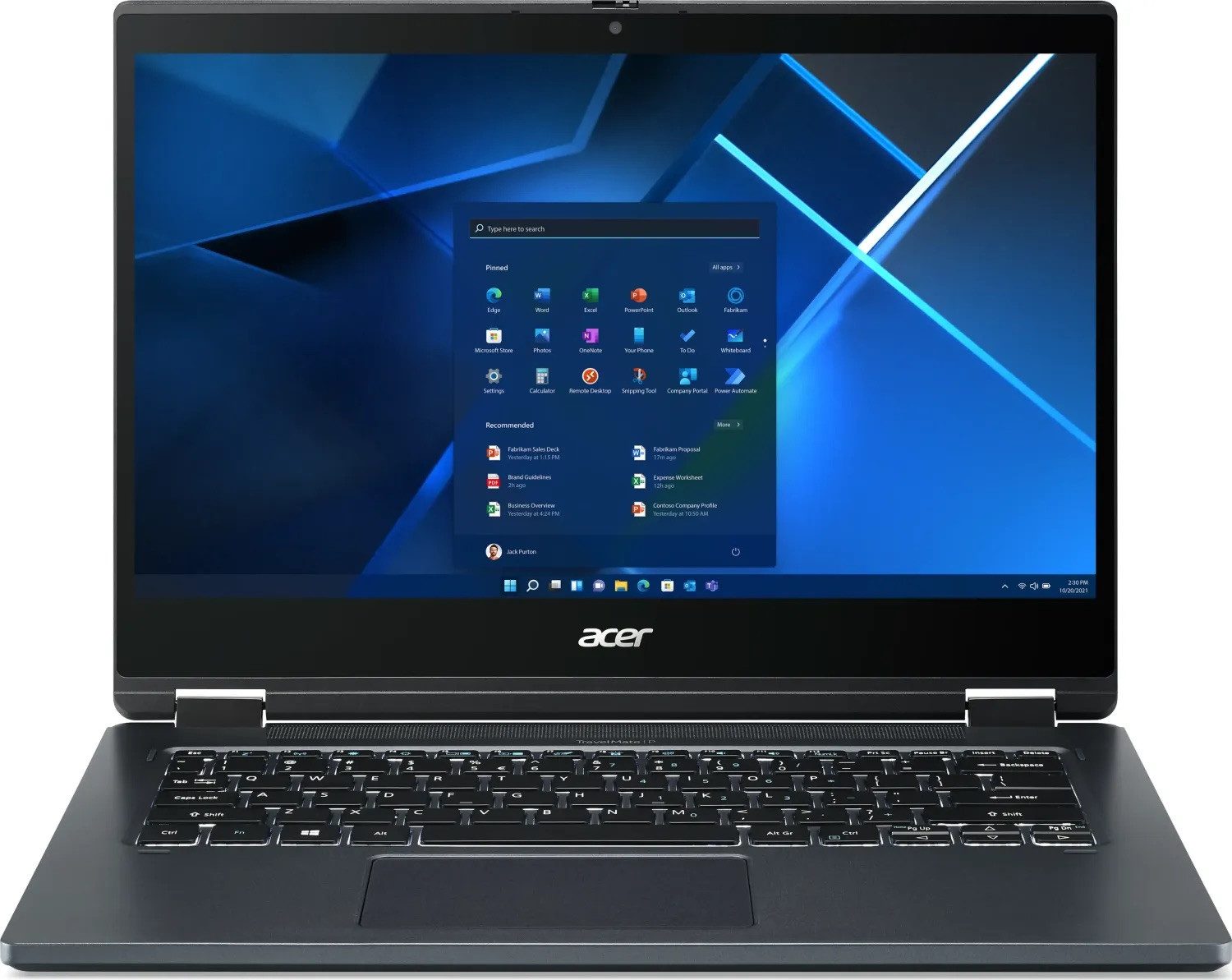 Acer TravelMate Spin P4 P414RN-54-55FP 14"/5-125/16/512SSD/W11Pro Notebook