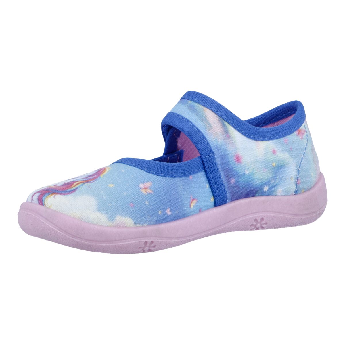 Richter Mia Hausschuh Kinderschuh mit seitlichem Label, Größenschablone zum Download – Bild 3 von 5