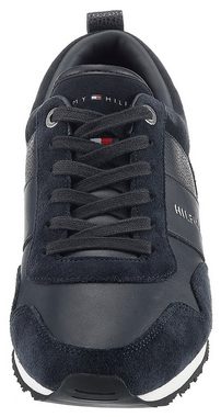 Tommy Hilfiger ICONIC LEATHER SUEDE MIX RUNNER Sneaker im Materialmix, Freizeitschuh, Halbschuh, Schnürschuh